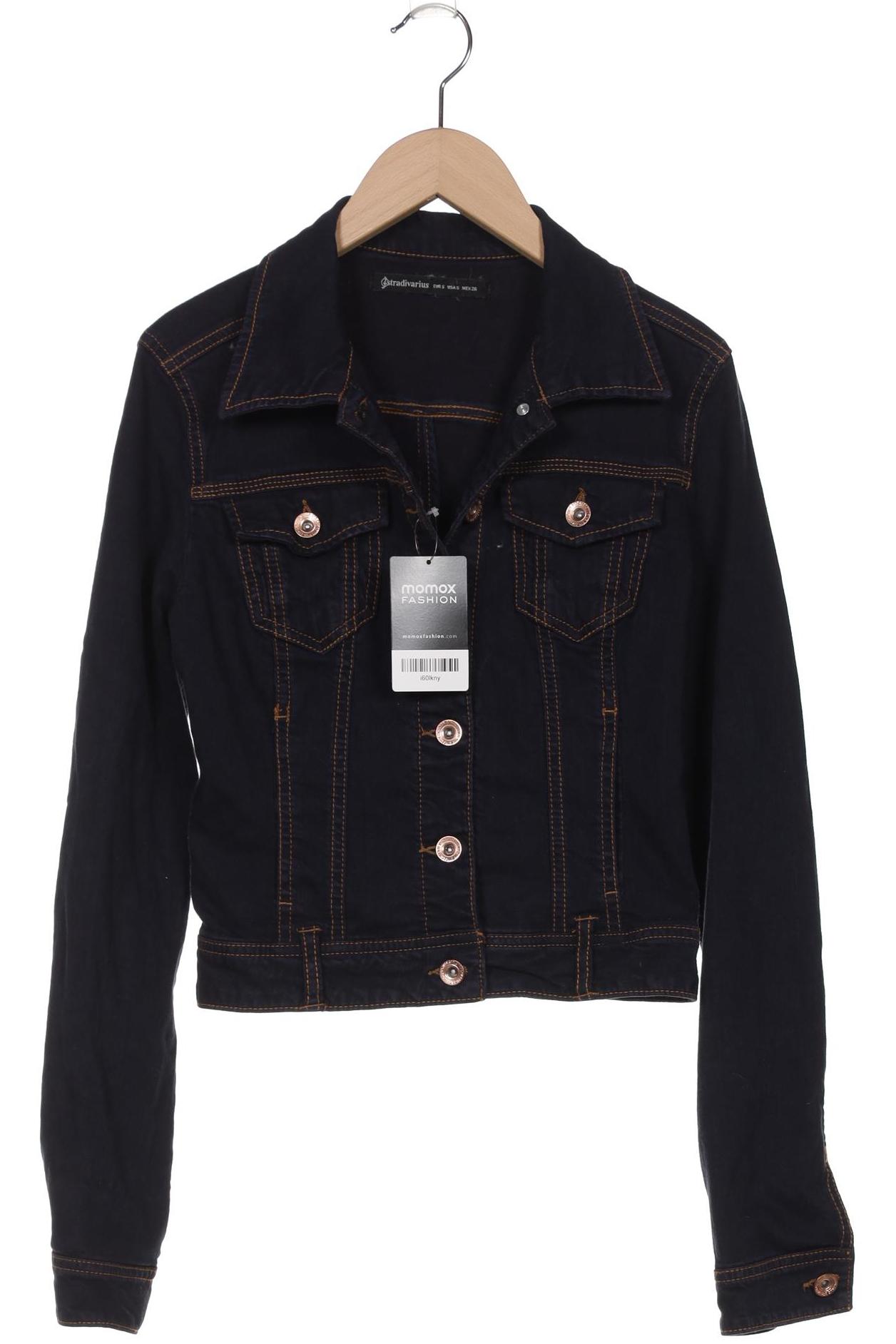 

Stradivarius Damen Jacke, marineblau, Gr. 36