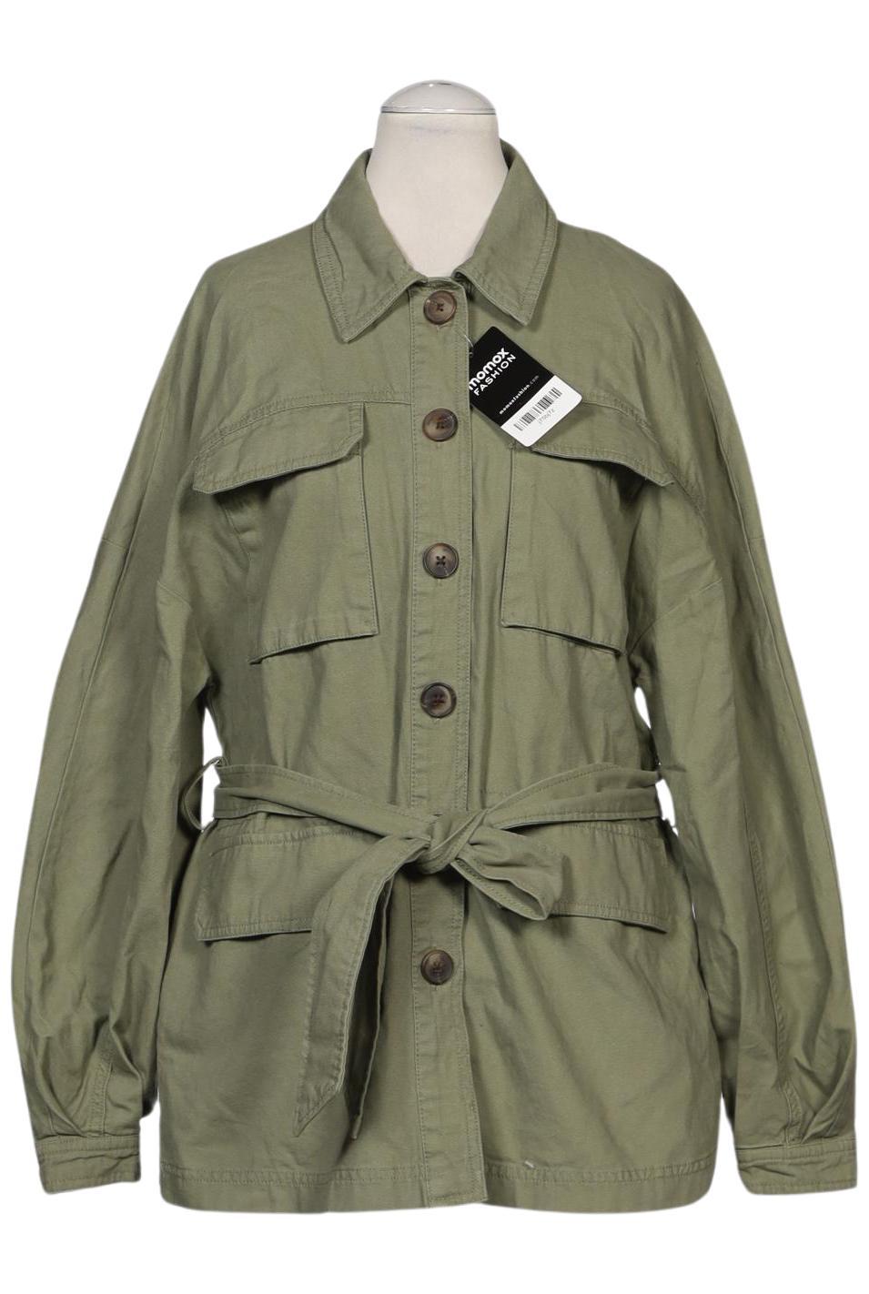 

Stradivarius Damen Jacke, grün, Gr. 36