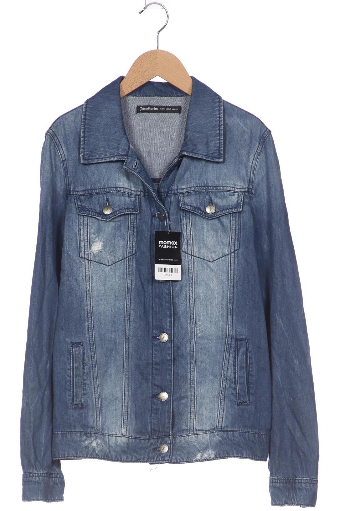 

Stradivarius Damen Jacke, blau, Gr. 38