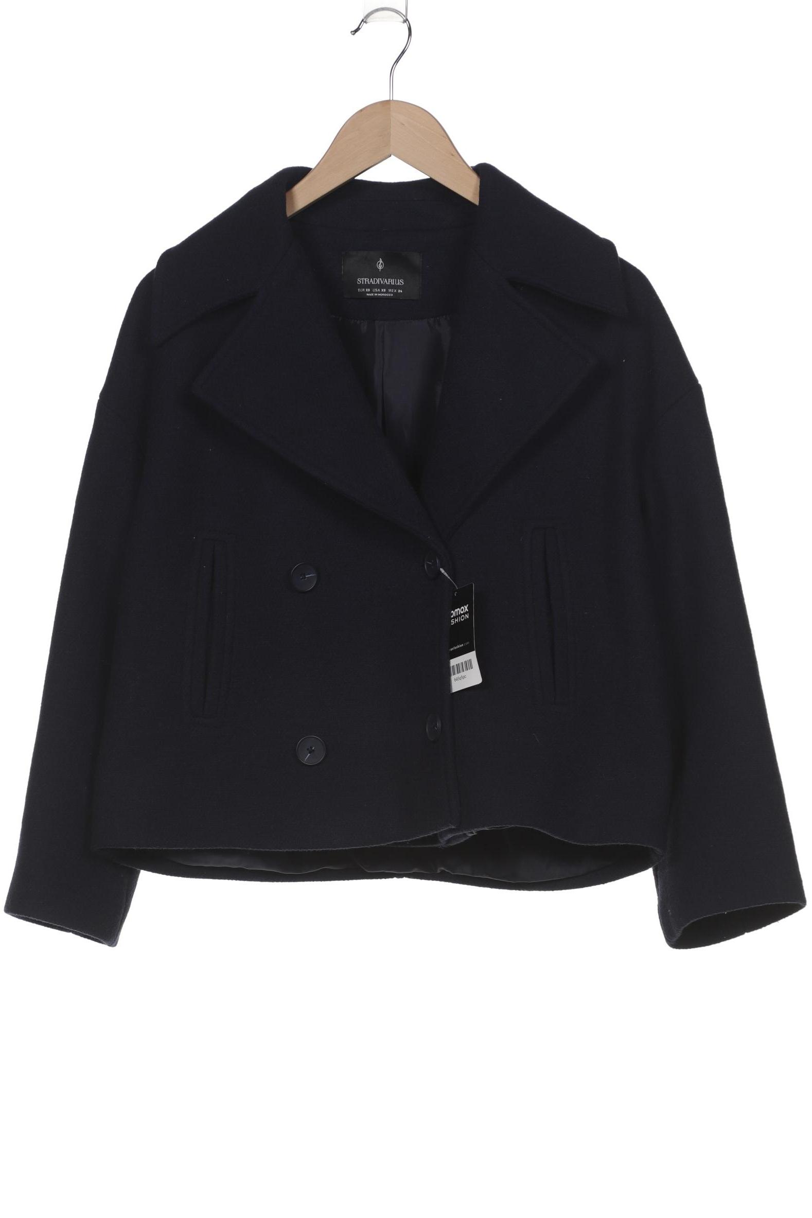 

Stradivarius Damen Jacke, marineblau, Gr. 34