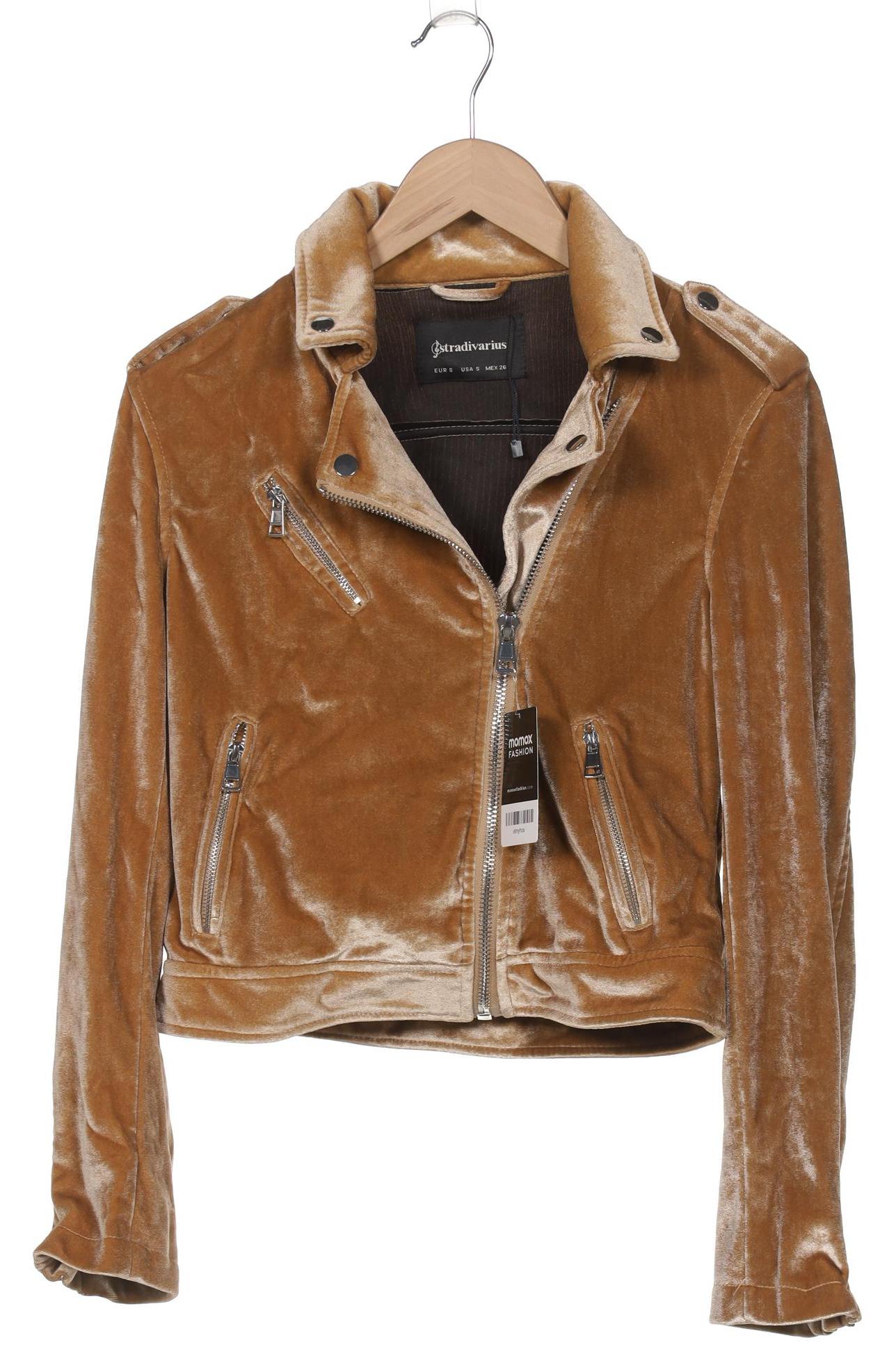

Stradivarius Damen Jacke, braun, Gr. 36