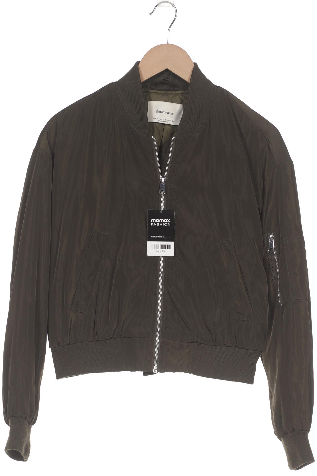 

Stradivarius Damen Jacke, grün, Gr. 36