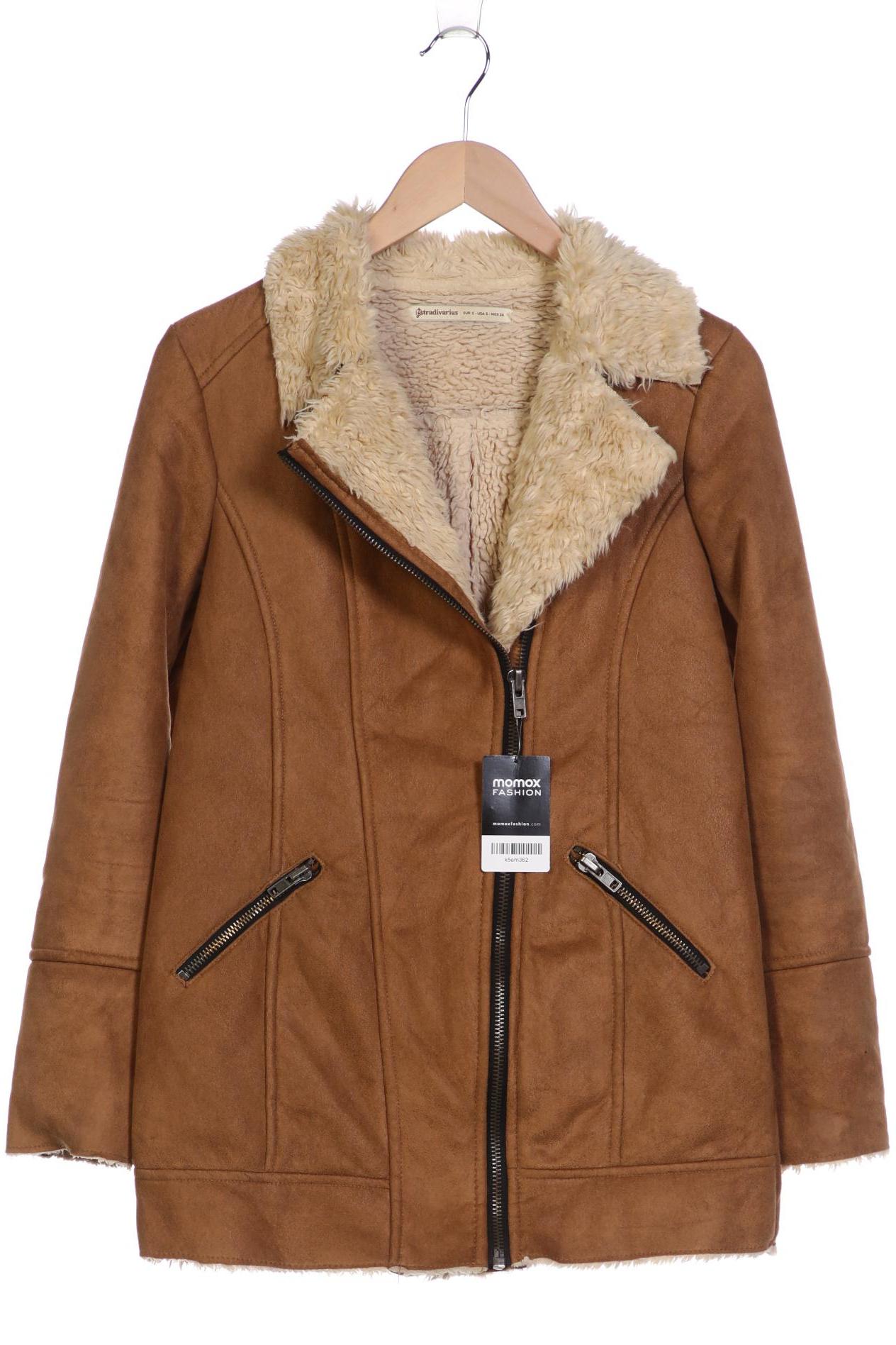 

Stradivarius Damen Jacke, braun, Gr. 36