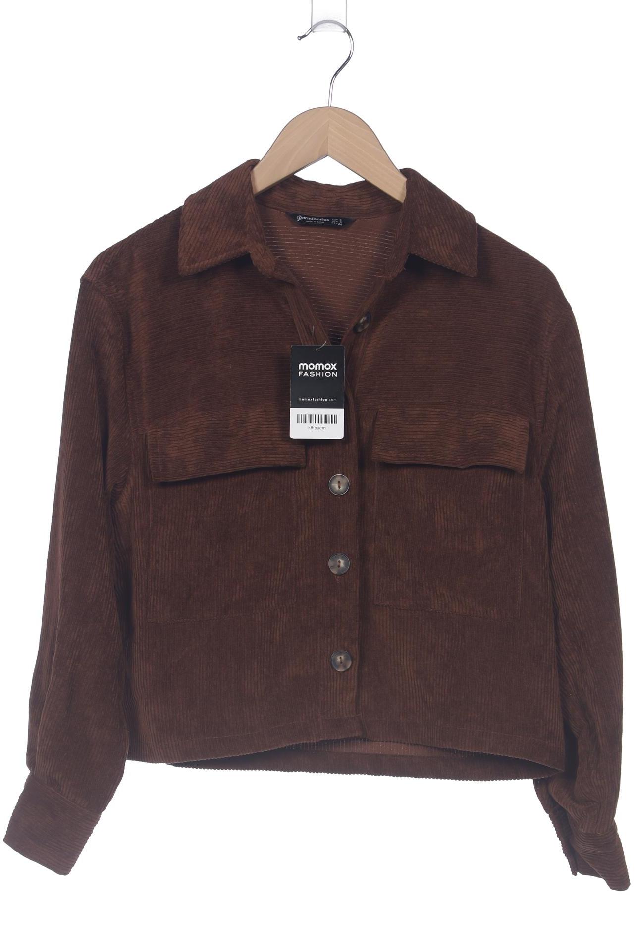 

Stradivarius Damen Jacke, braun, Gr. 36