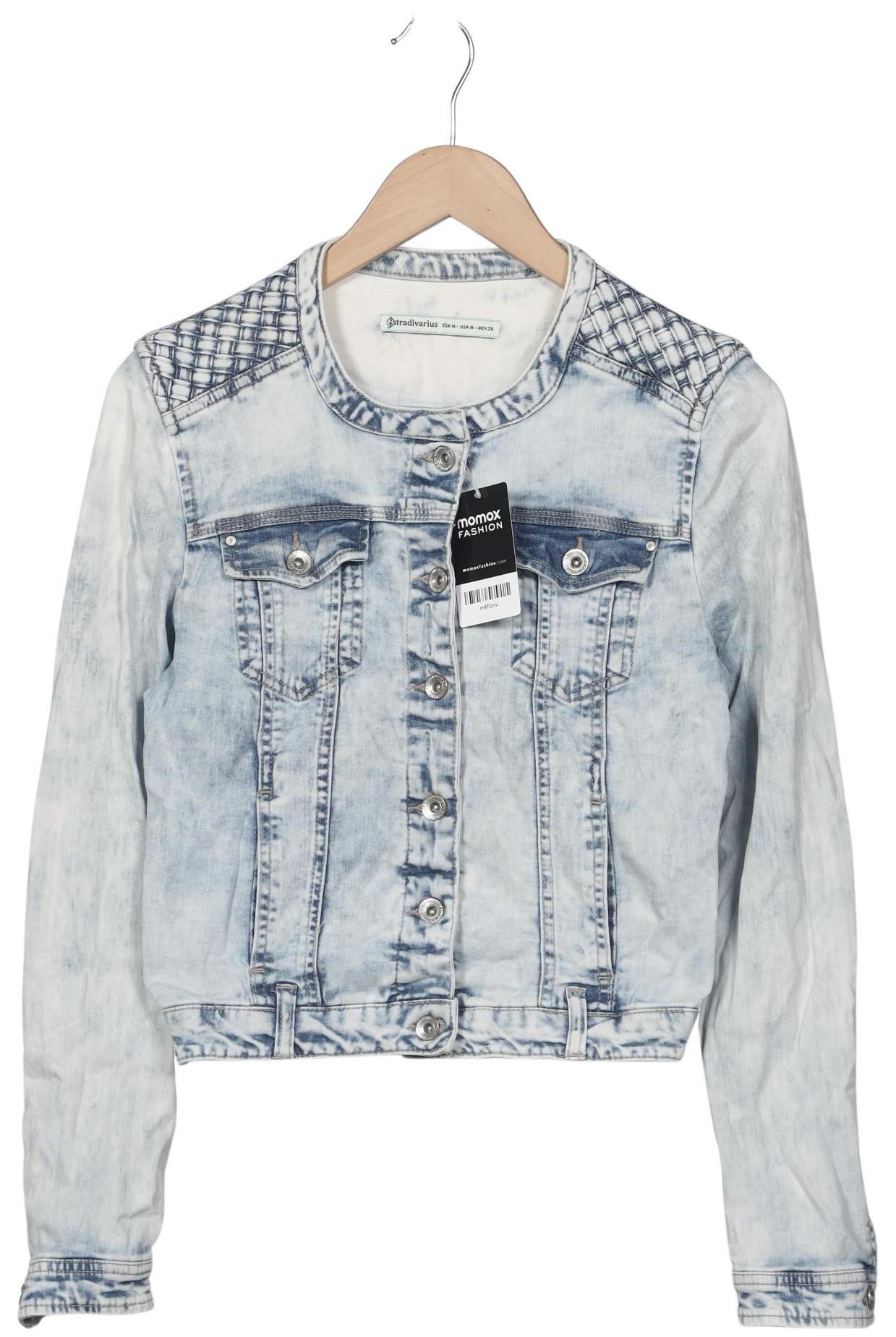 

Stradivarius Damen Jacke, hellblau, Gr. 38
