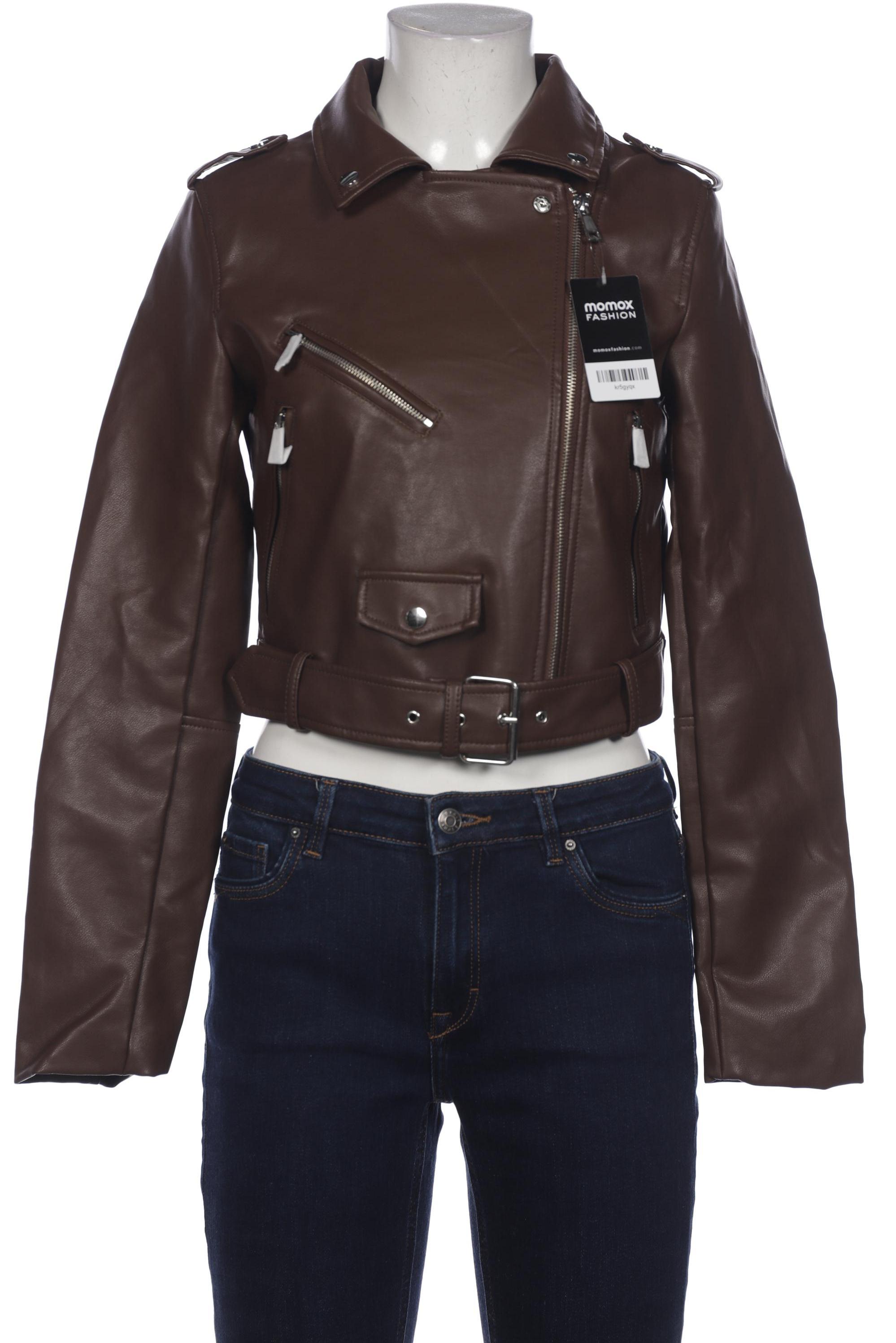 

Stradivarius Damen Jacke, braun, Gr. 36