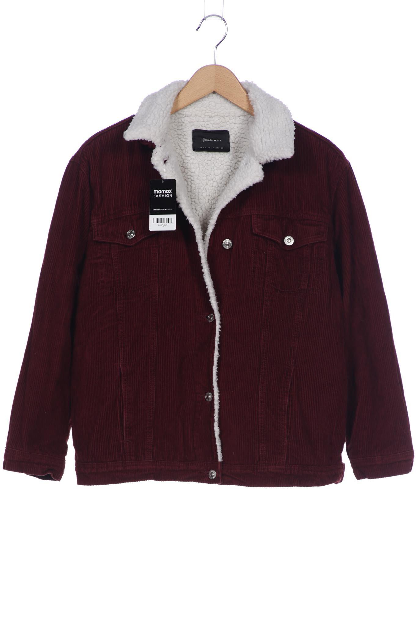 

Stradivarius Damen Jacke, bordeaux, Gr. 38