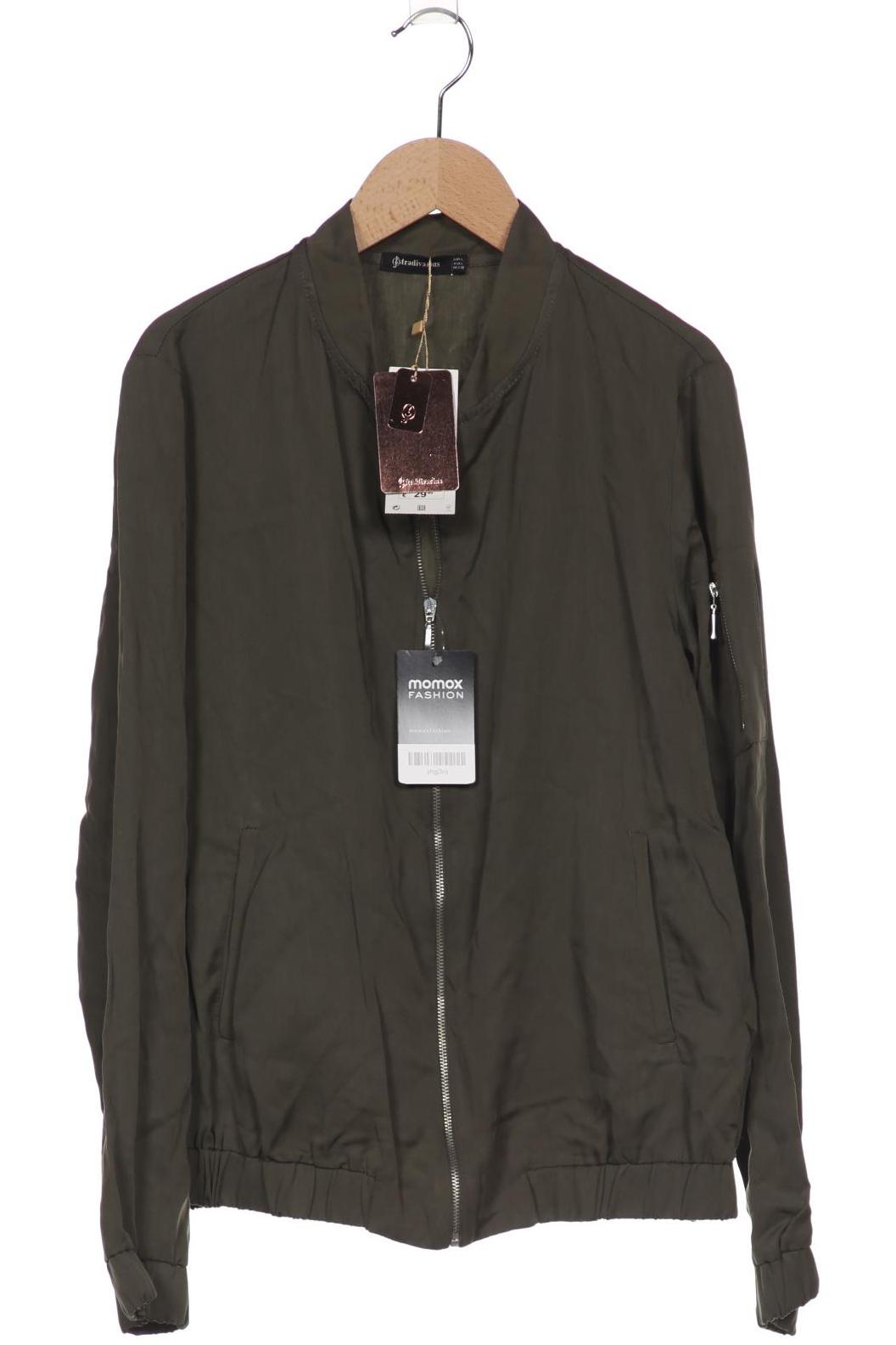 

Stradivarius Damen Jacke, grün, Gr. 42