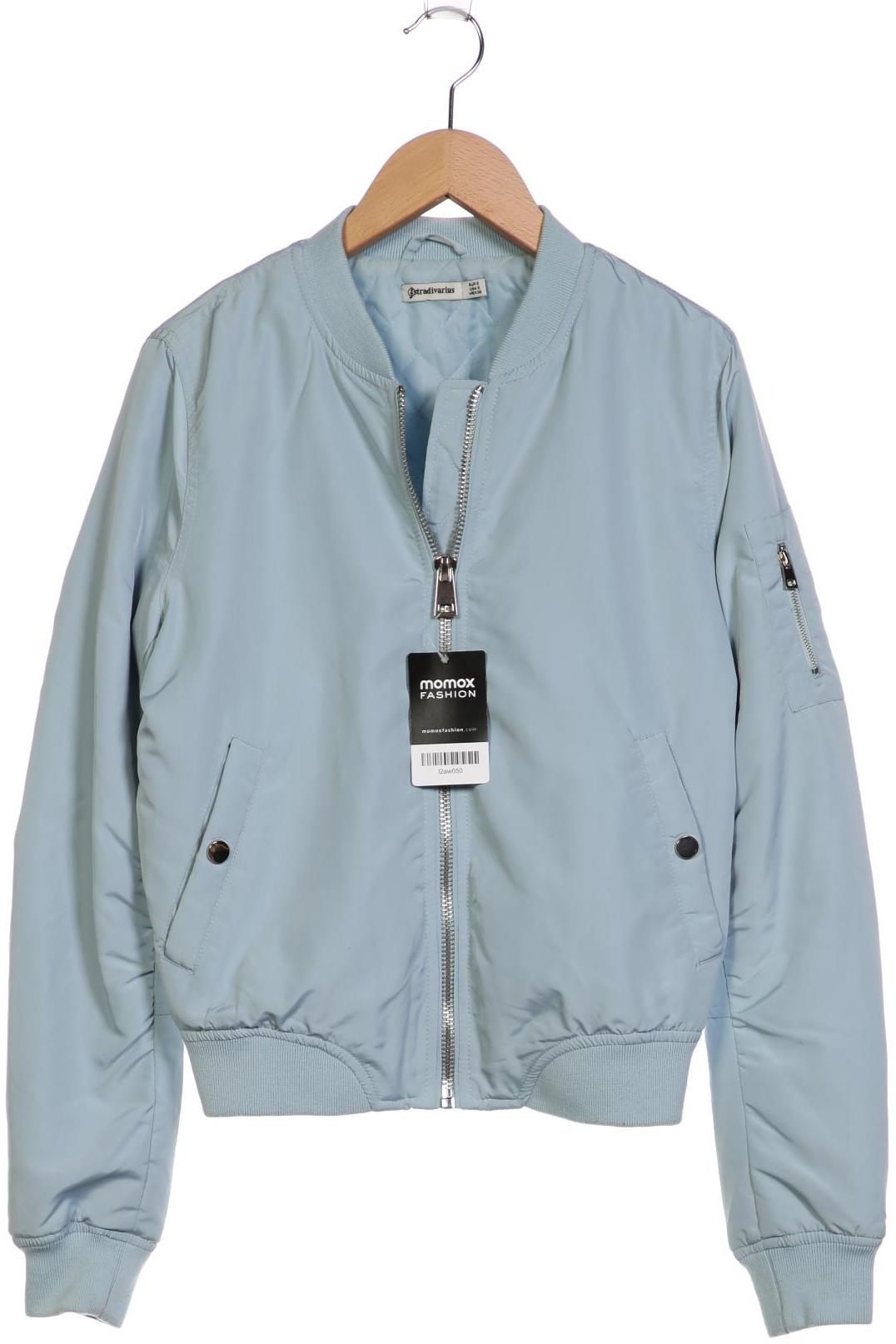 

Stradivarius Damen Jacke, blau, Gr. 36