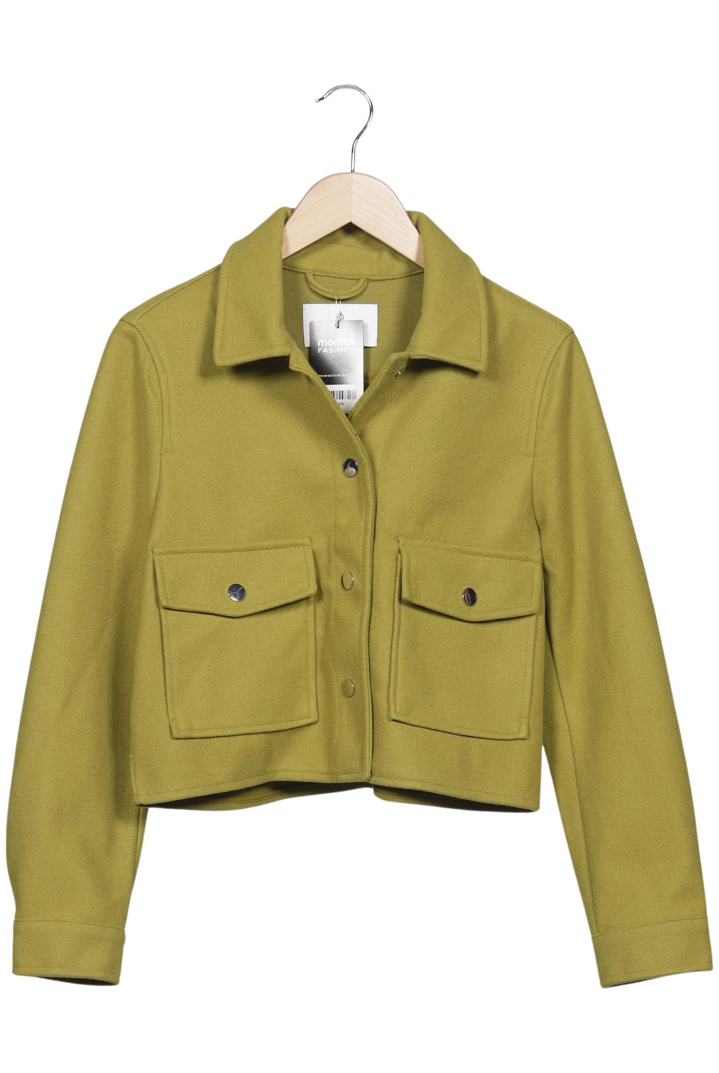 

Stradivarius Damen Jacke, grün, Gr. 36