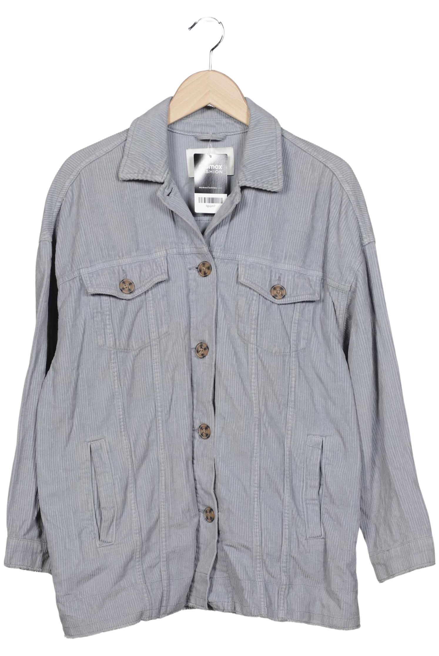 

Stradivarius Damen Jacke, hellblau, Gr. 34