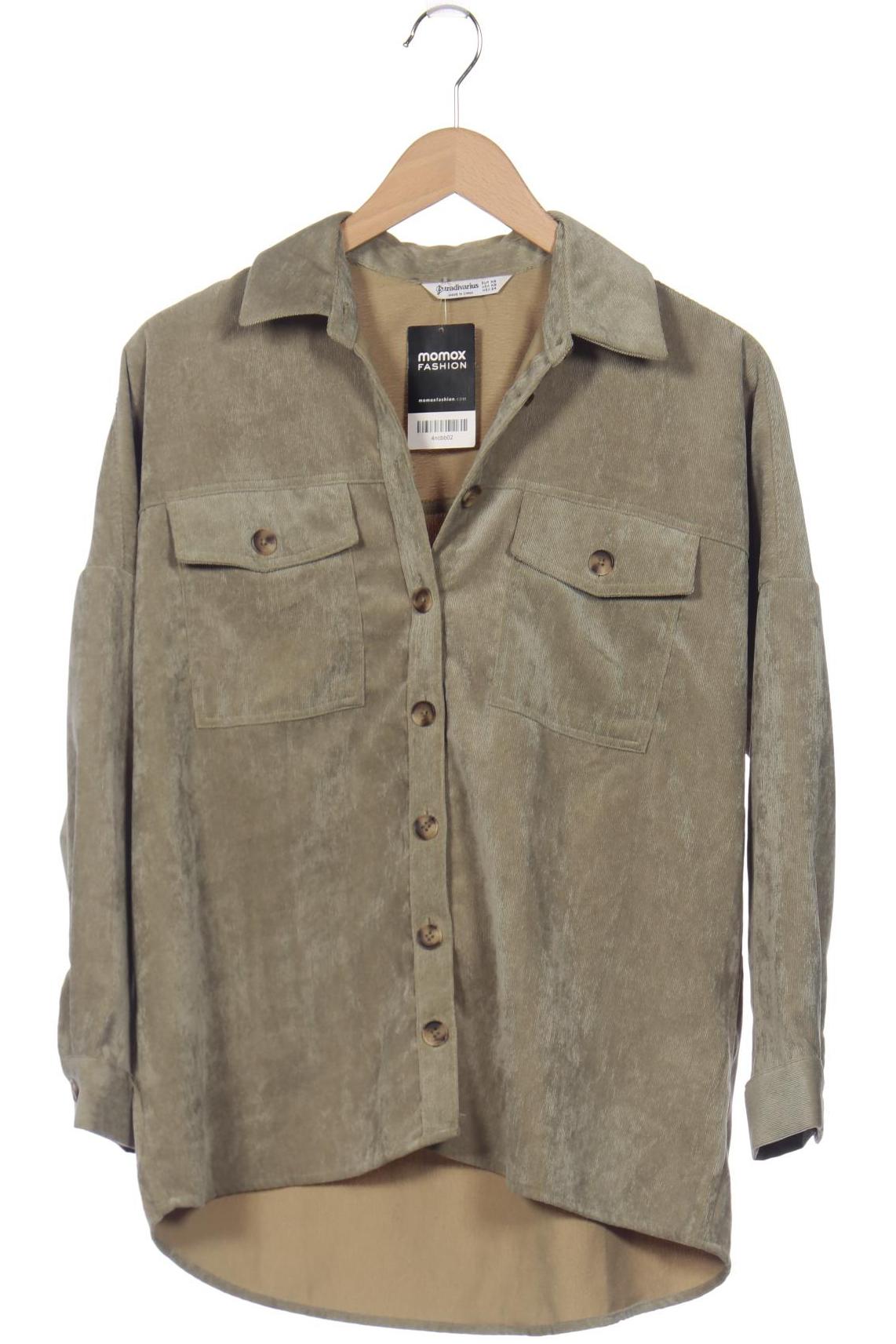 

Stradivarius Damen Jacke, grün, Gr. 34