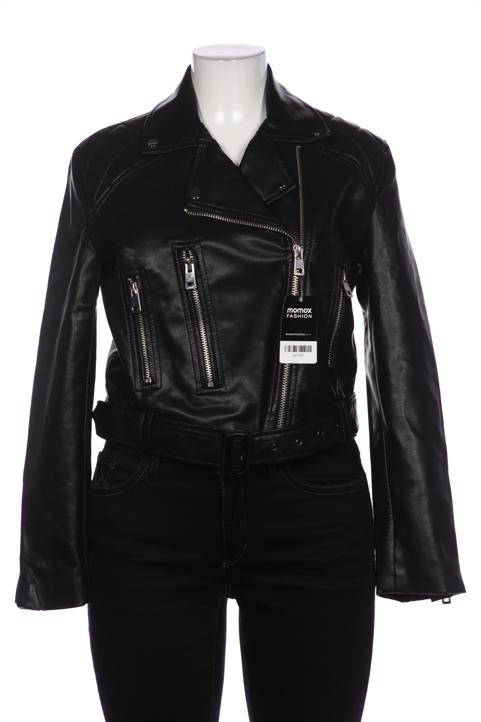 

Stradivarius Damen Jacke, schwarz, Gr. 44