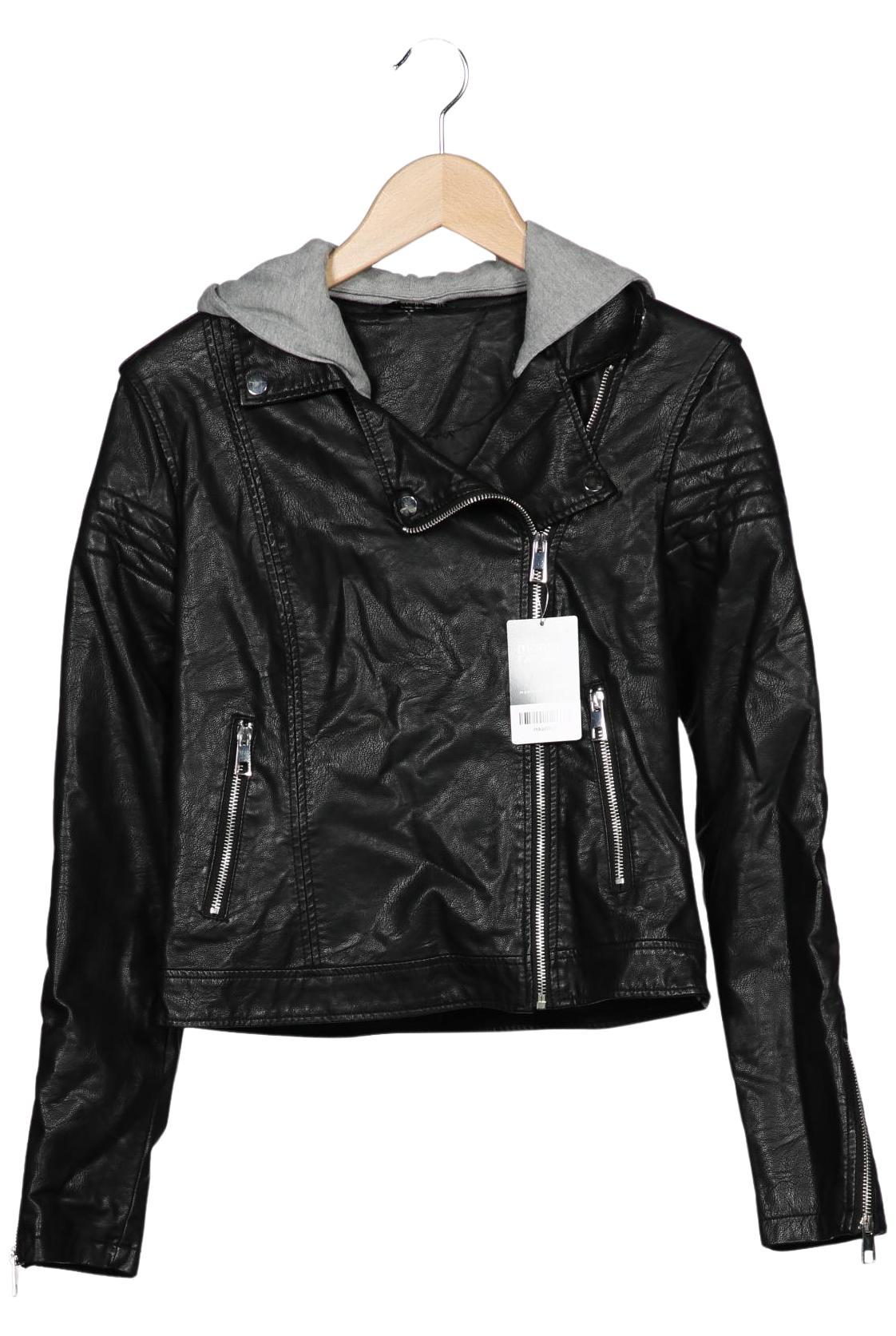 

Stradivarius Damen Jacke, schwarz, Gr. 38