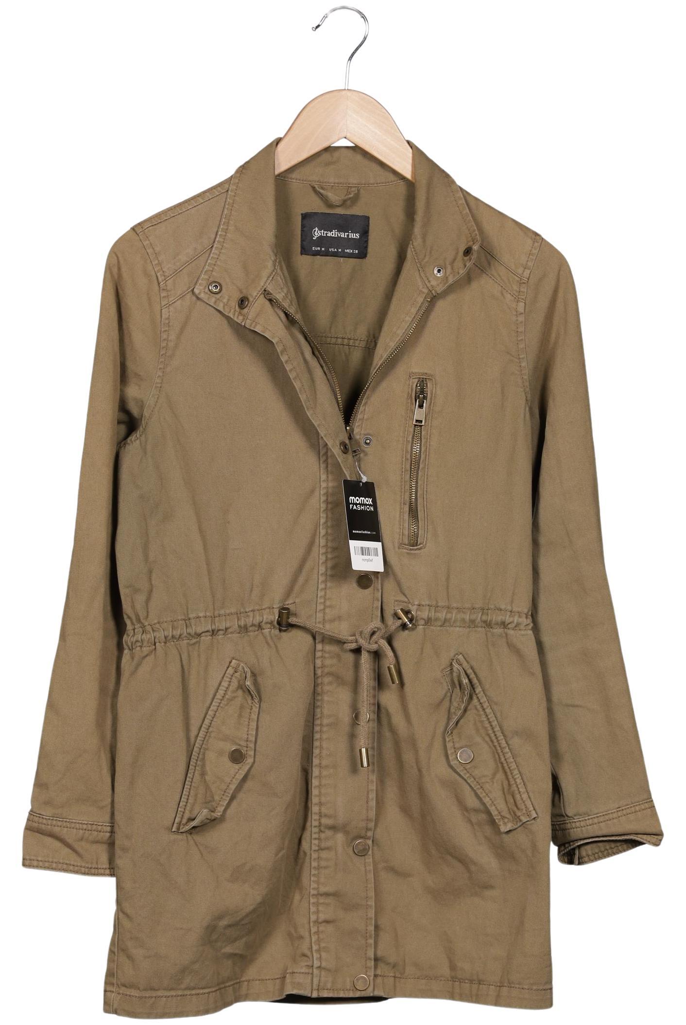 

Stradivarius Damen Jacke, grün, Gr. 38