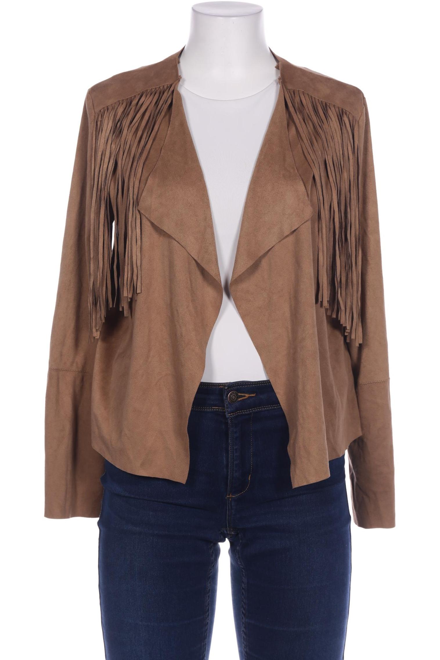 

Stradivarius Damen Jacke, beige, Gr. 42