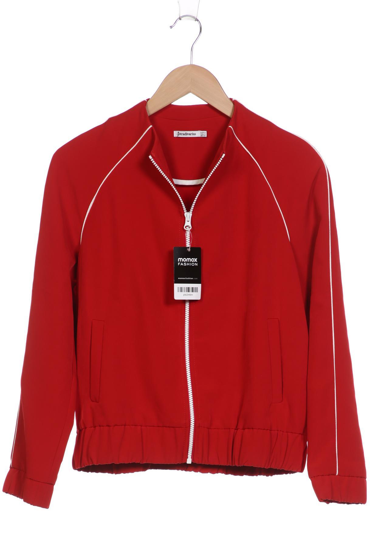 

Stradivarius Damen Jacke, rot, Gr. 36
