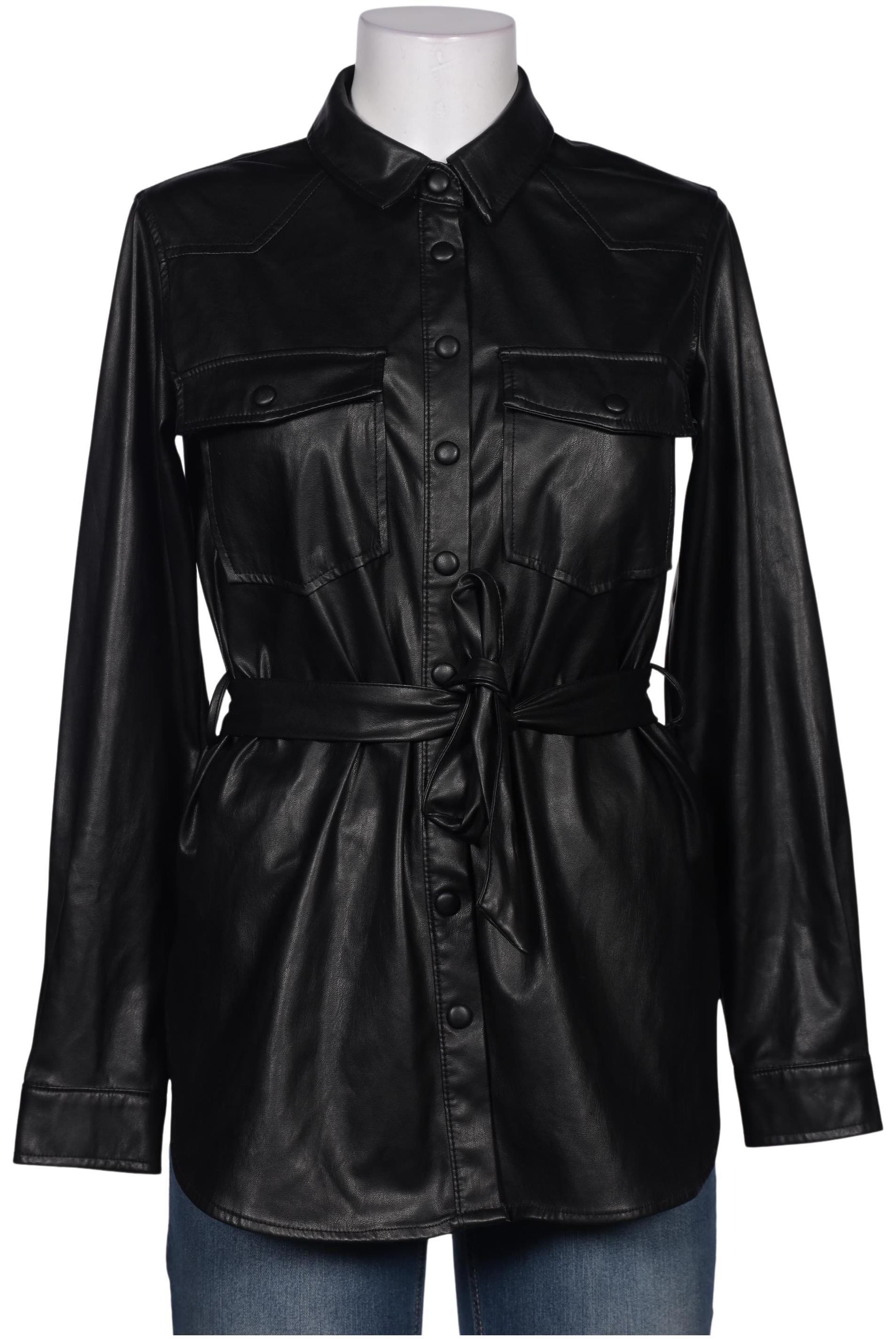

Stradivarius Damen Jacke, schwarz, Gr. 38
