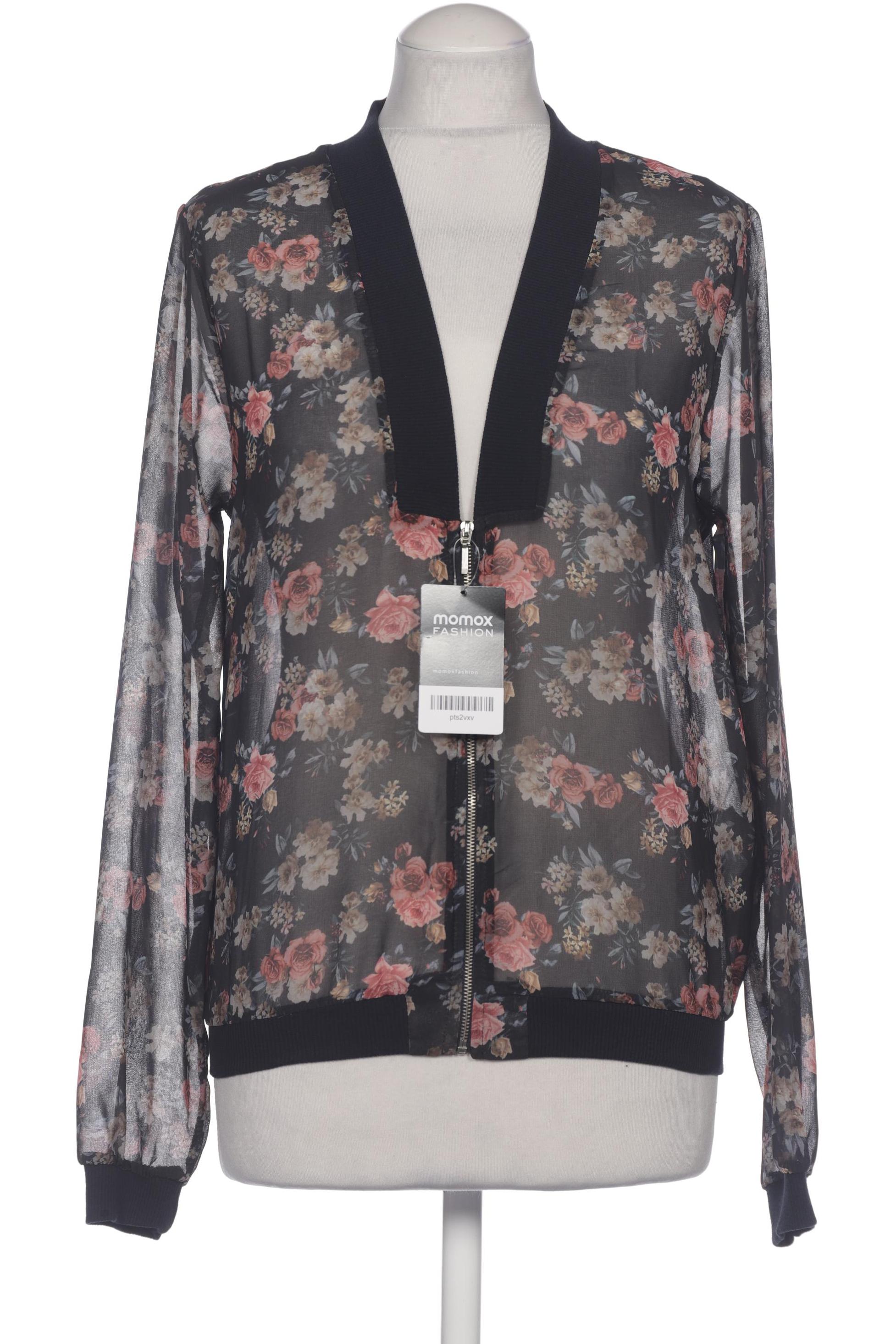 

Stradivarius Damen Jacke, schwarz, Gr. 36
