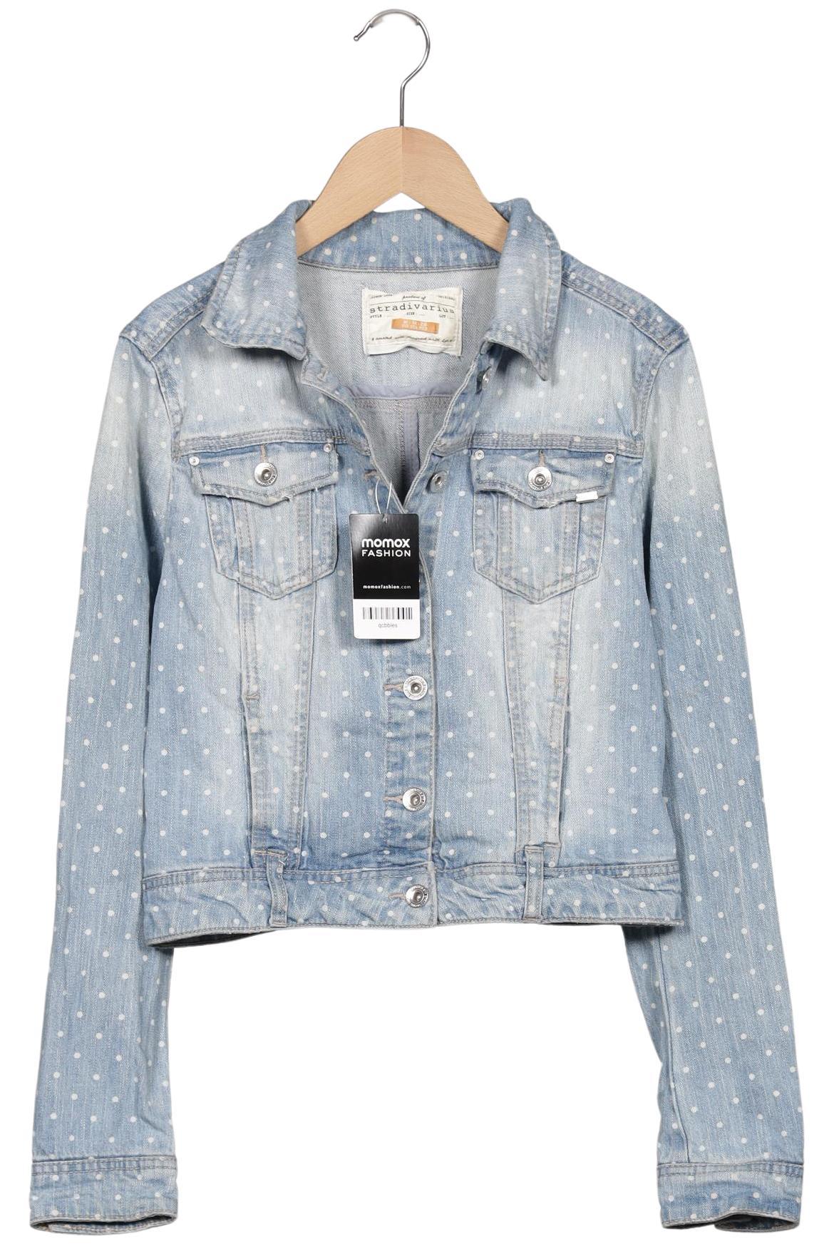 

Stradivarius Damen Jacke, hellblau, Gr. 38