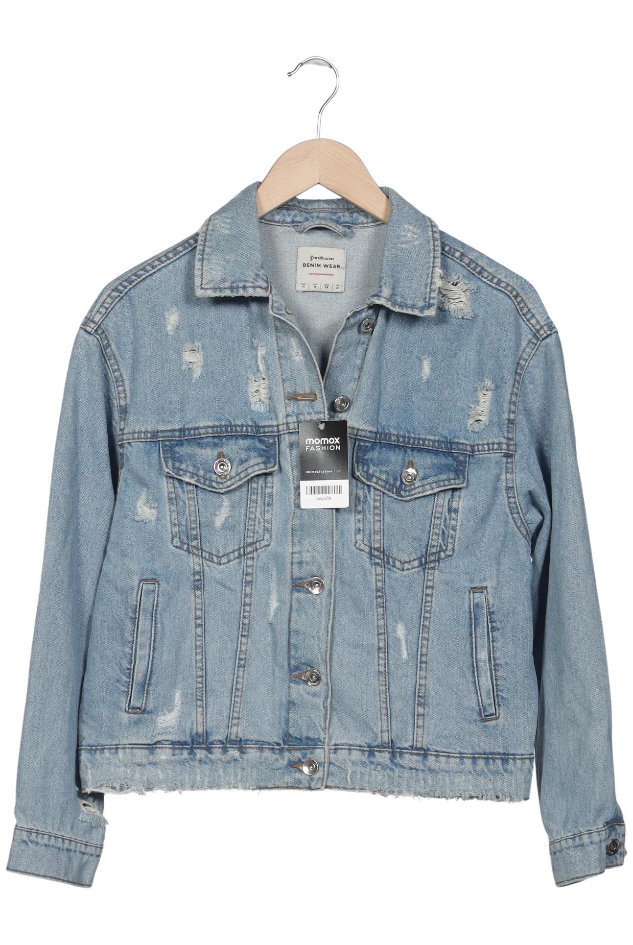 

Stradivarius Damen Jacke, hellblau, Gr. 38