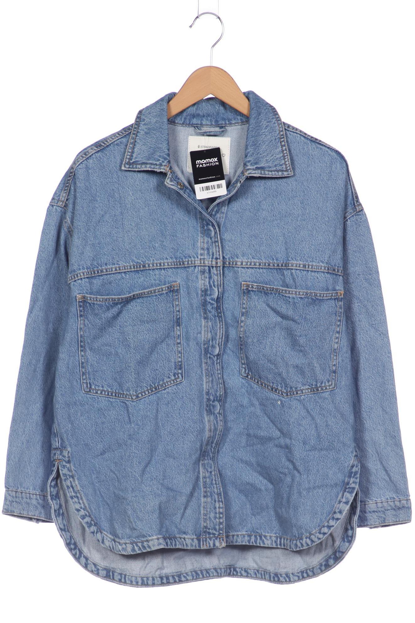 

Stradivarius Damen Jacke, blau, Gr. 38