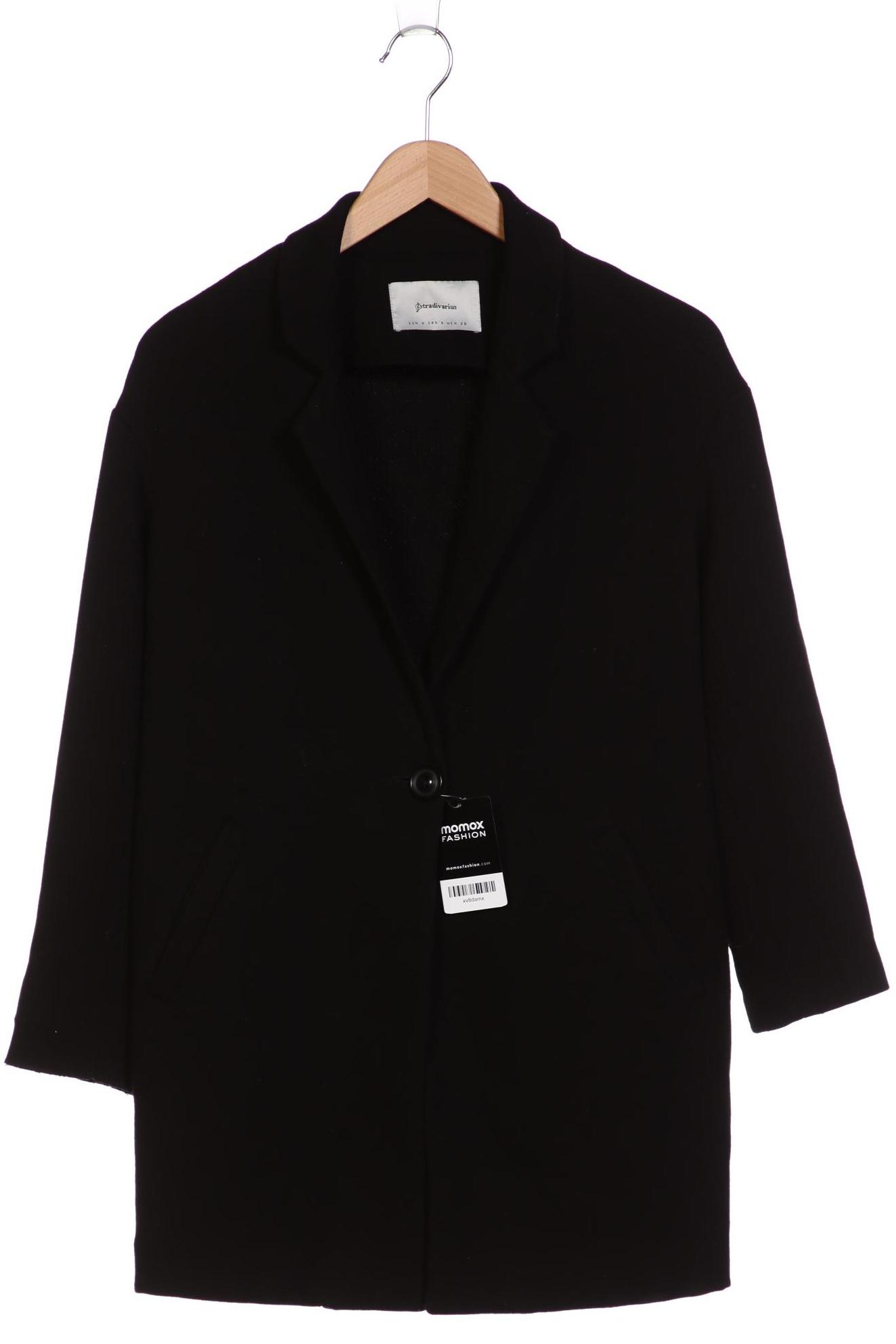 

Stradivarius Damen Jacke, schwarz, Gr. 36