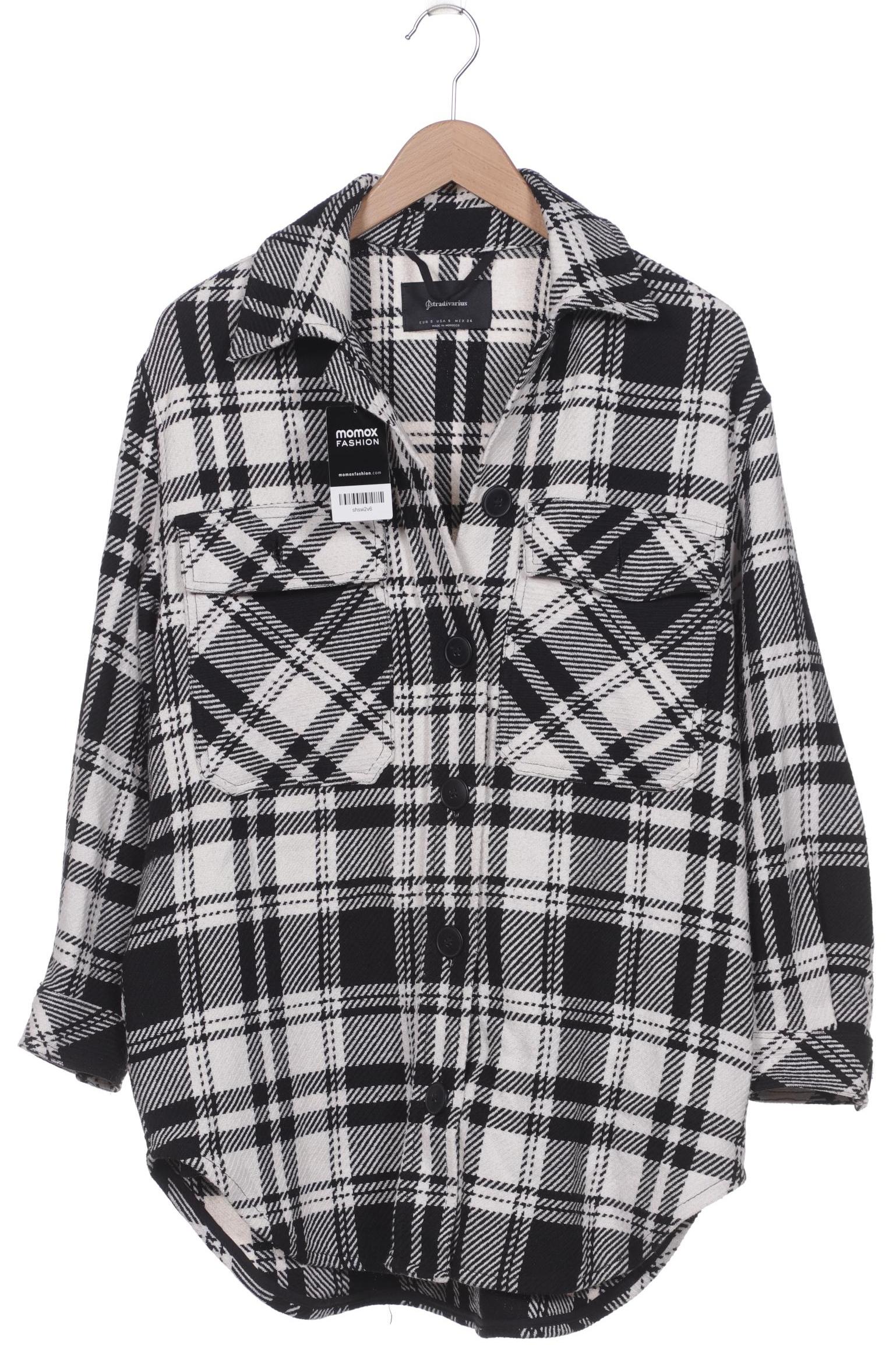 

Stradivarius Damen Jacke, schwarz