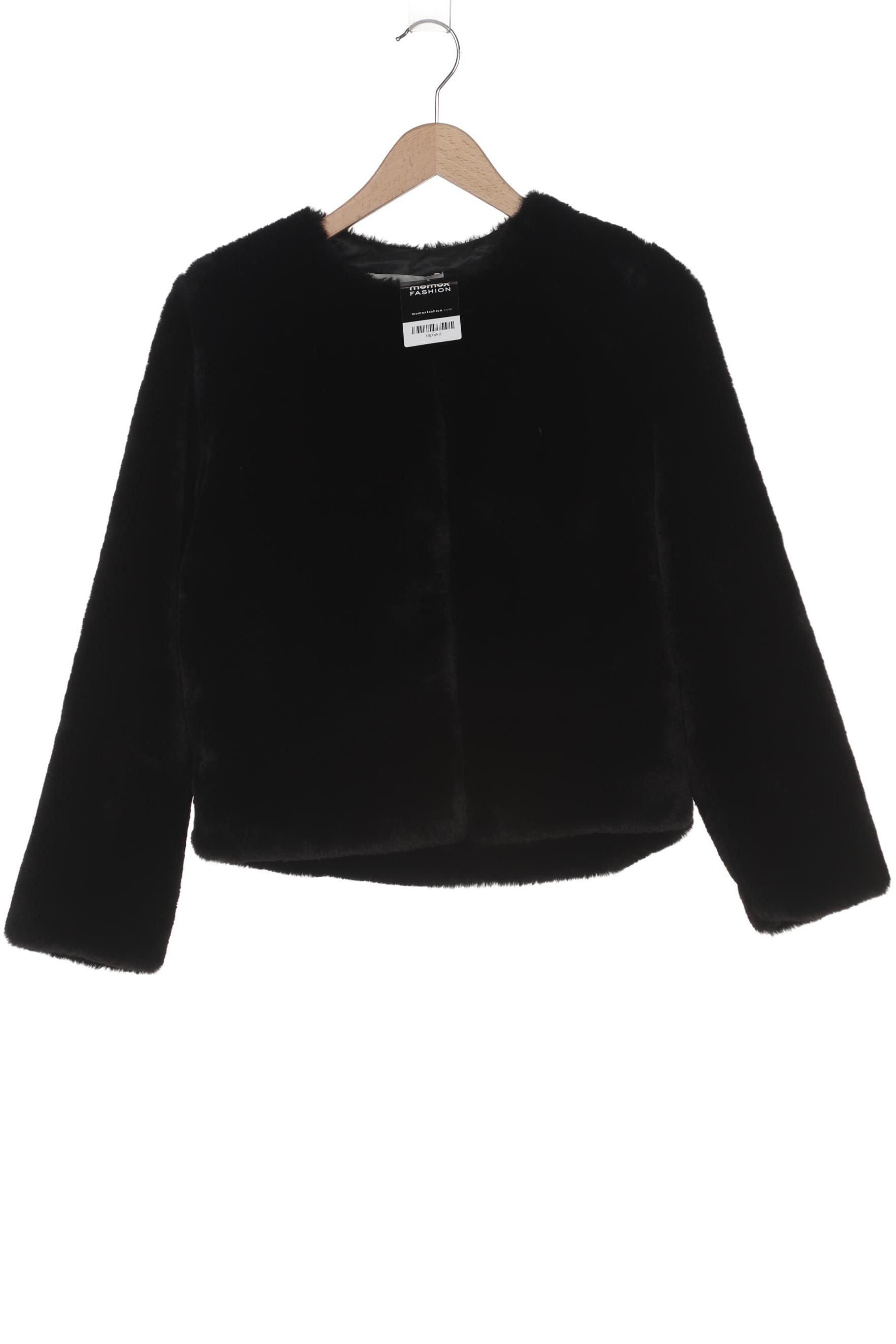 

Stradivarius Damen Jacke, schwarz, Gr. 38
