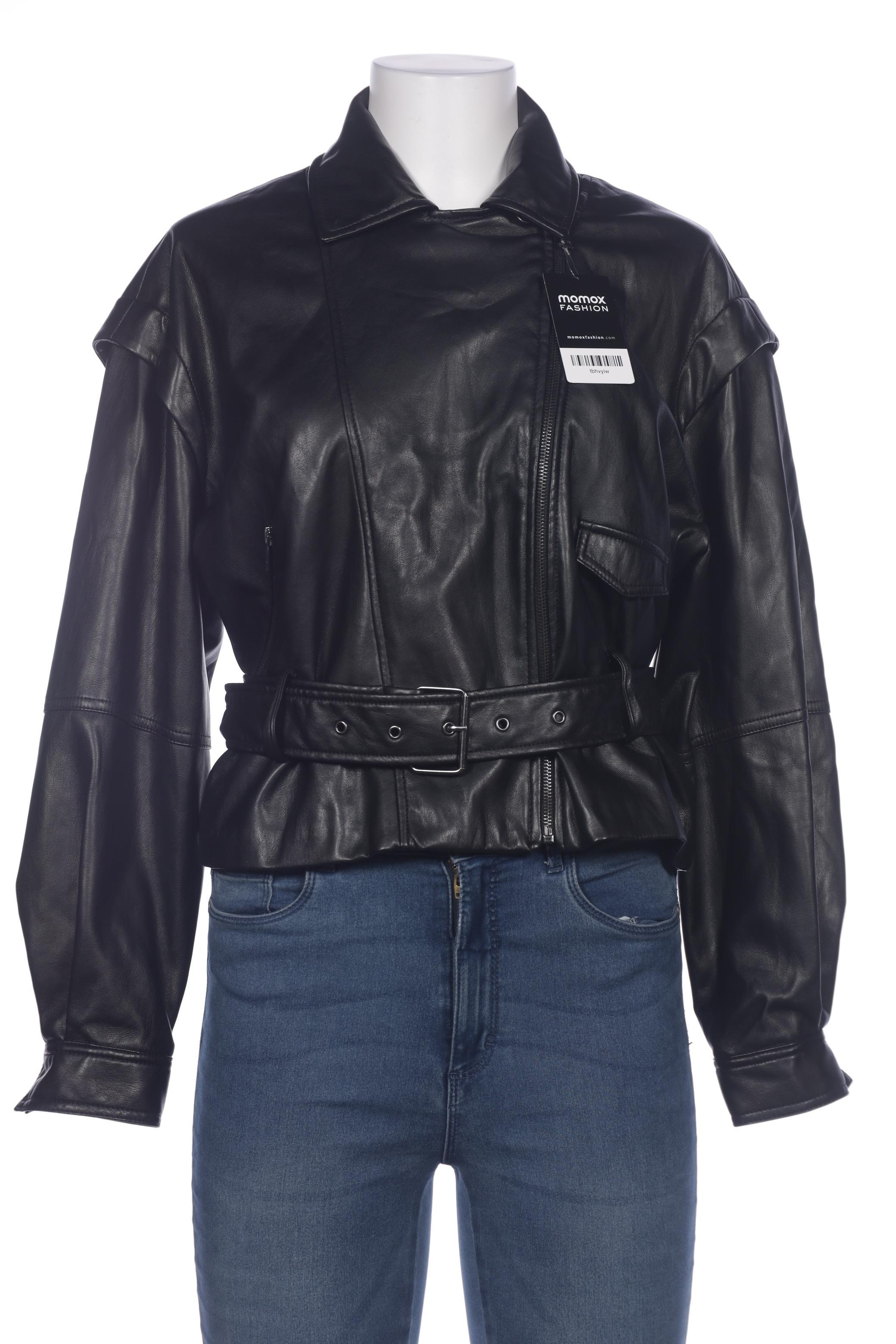 

Stradivarius Damen Jacke, schwarz, Gr. 42