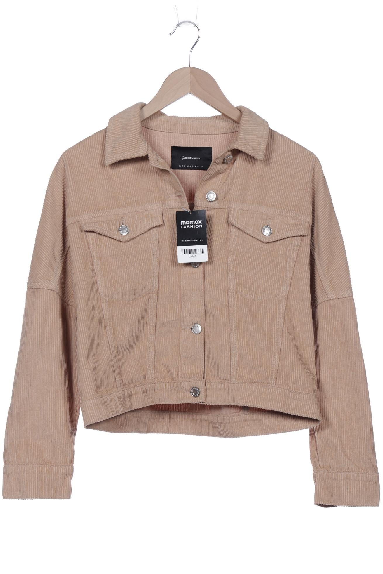 

Stradivarius Damen Jacke, beige, Gr. 36