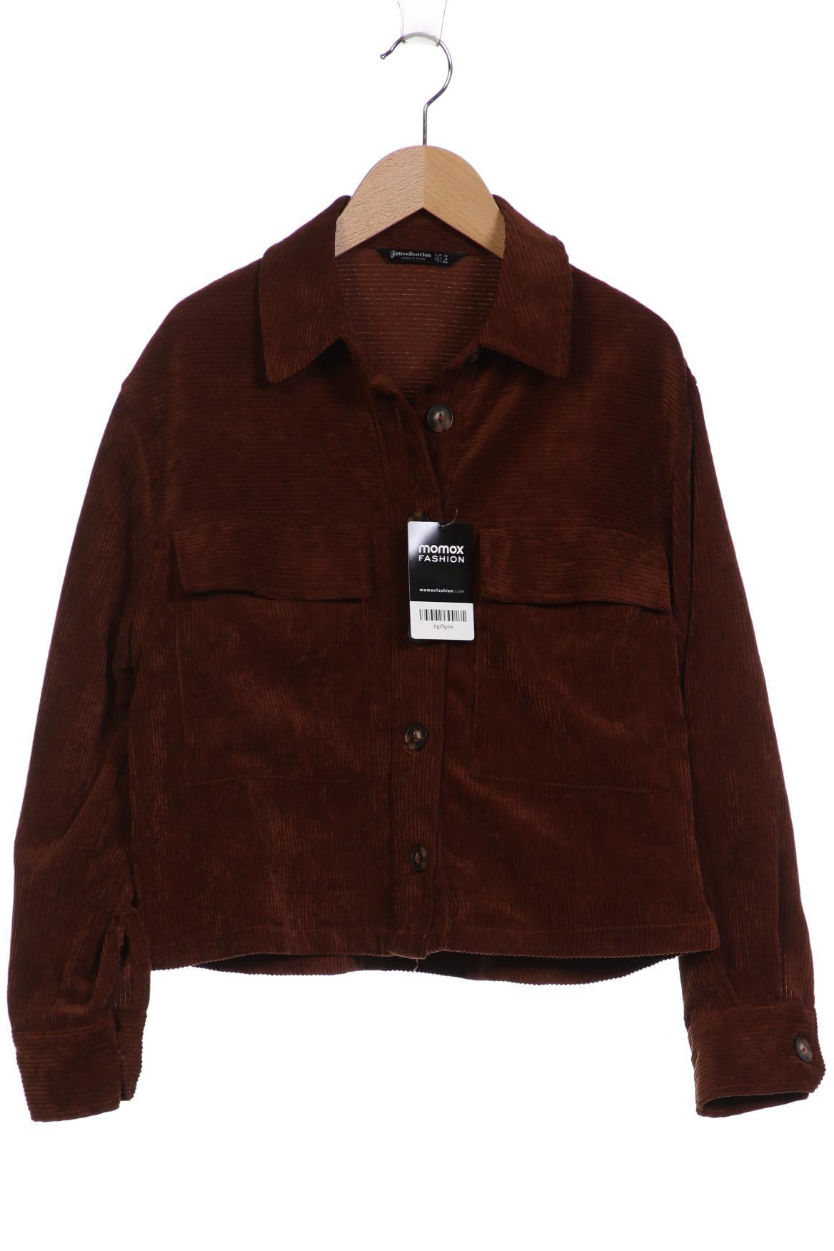 

Stradivarius Damen Jacke, grün, Gr. 38