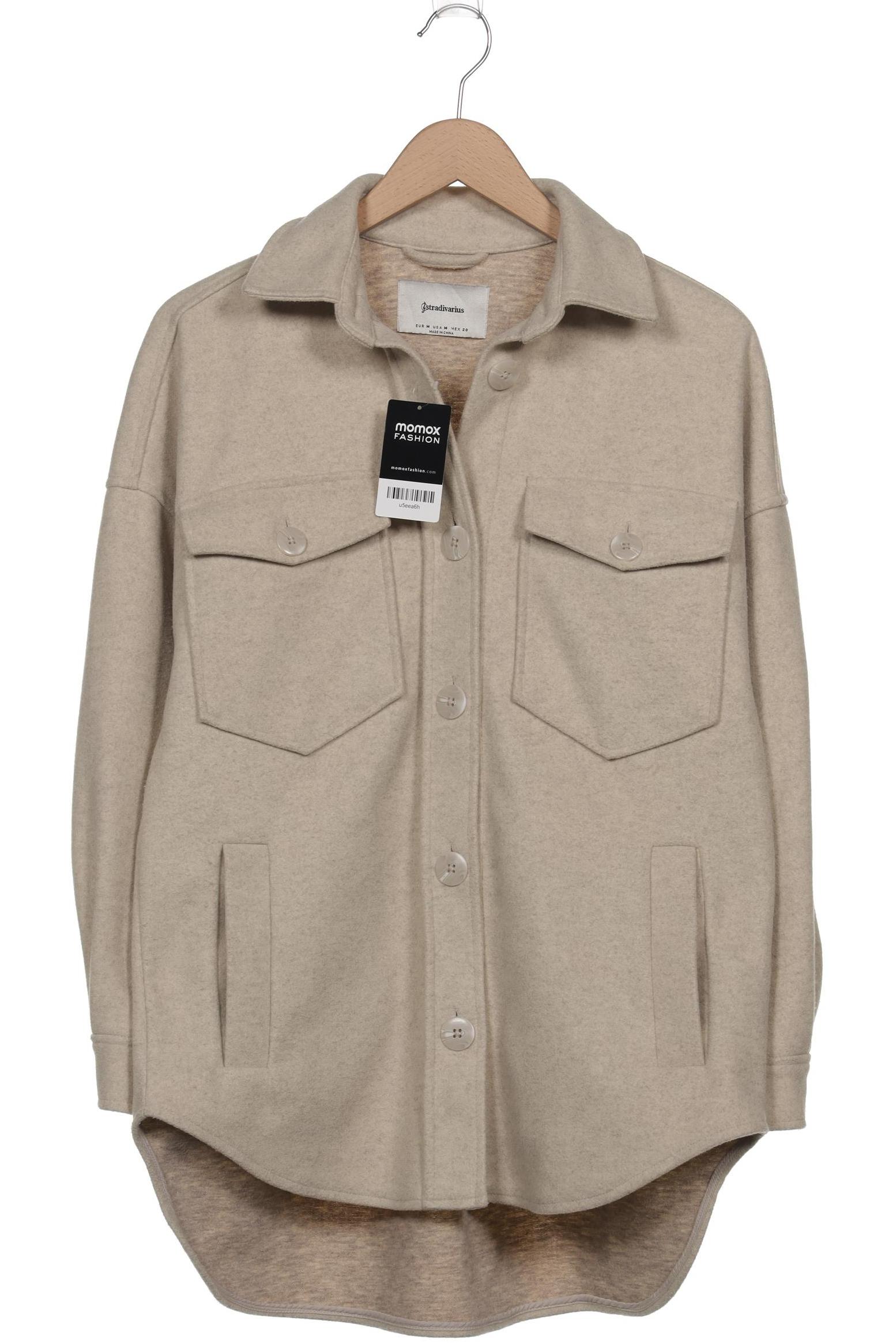 

Stradivarius Damen Jacke, beige, Gr. 38
