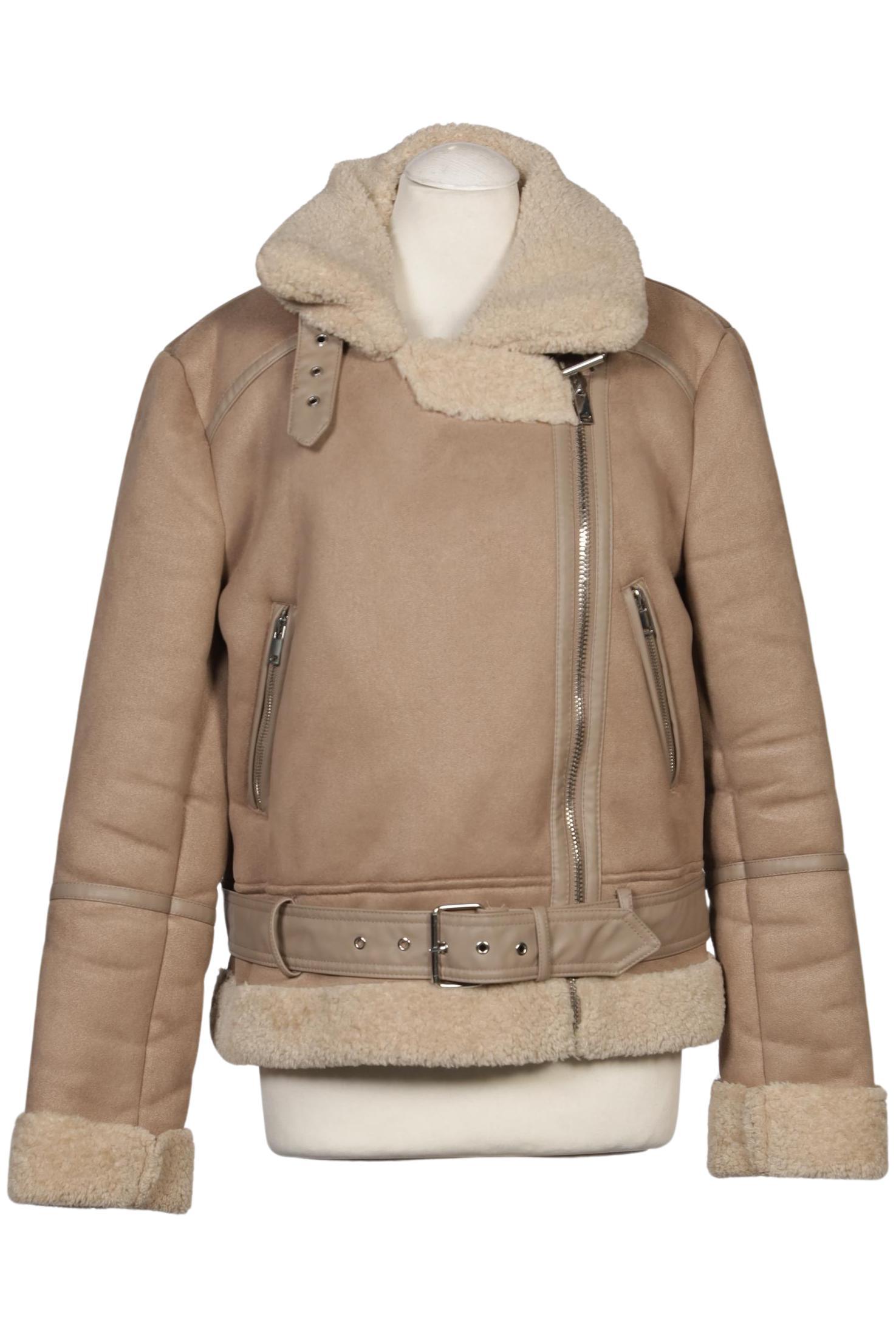 

Stradivarius Damen Jacke, beige, Gr. 38
