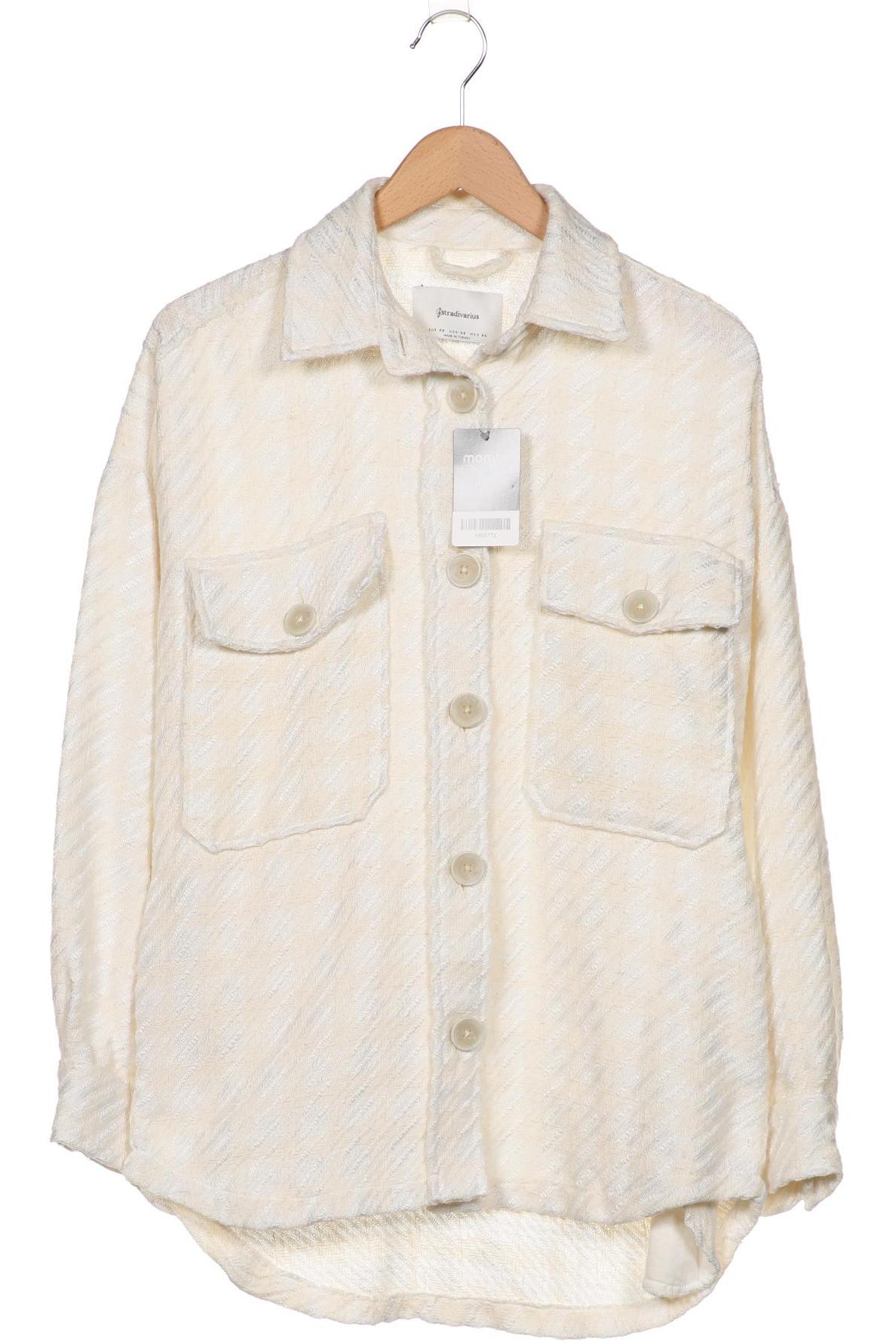 

Stradivarius Damen Jacke, cremeweiß, Gr. 34
