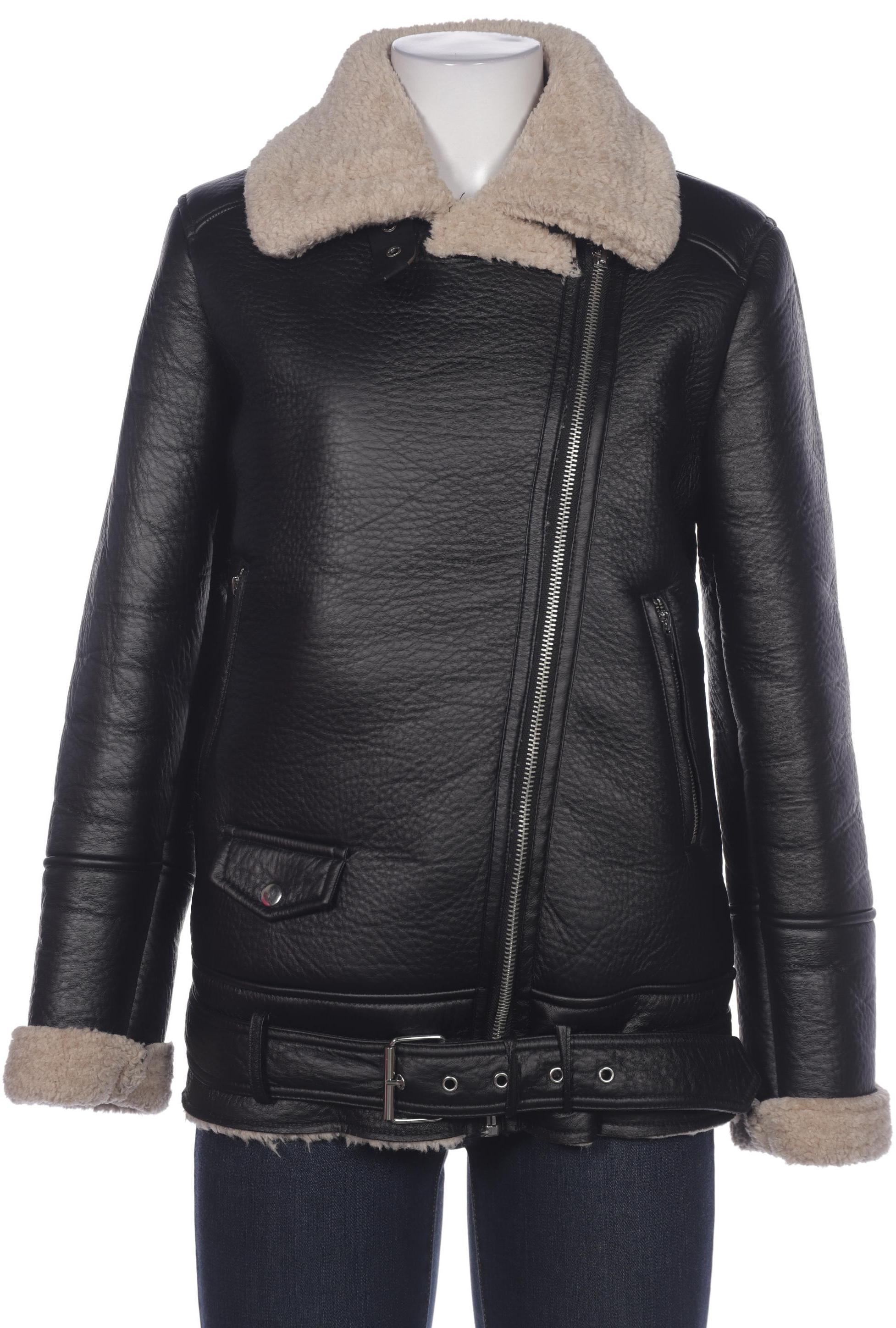 

Stradivarius Damen Jacke, schwarz, Gr. 36