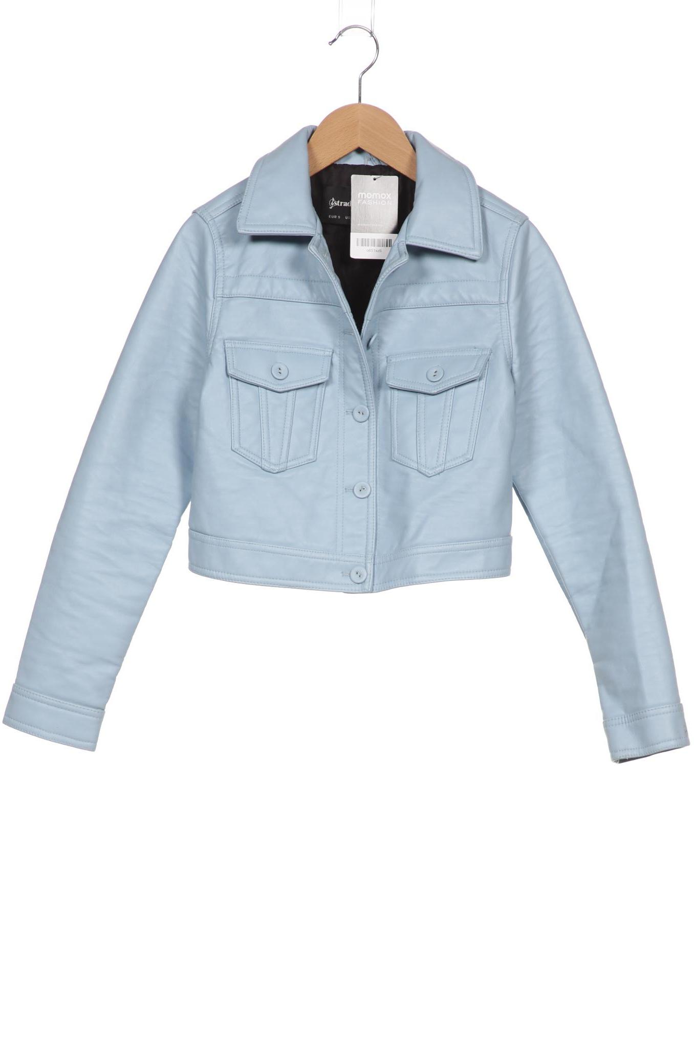 

Stradivarius Damen Jacke, hellblau, Gr. 36