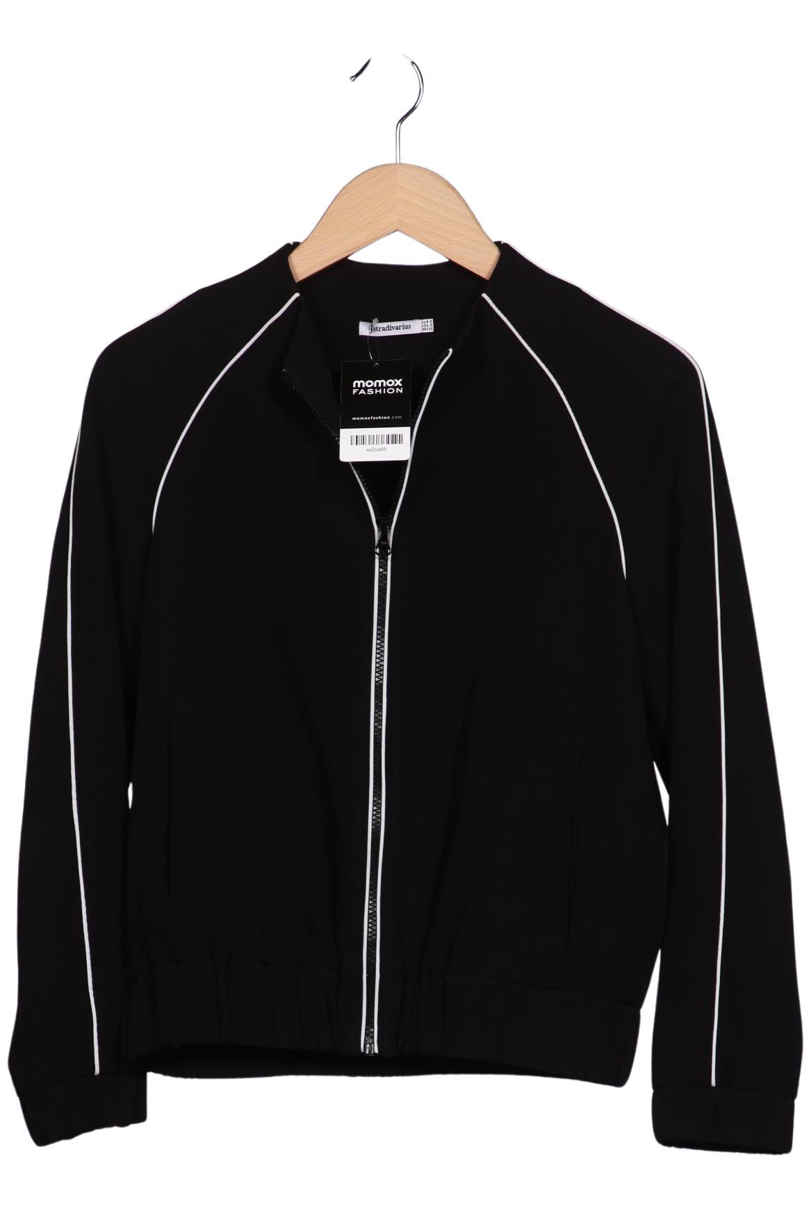 

Stradivarius Damen Jacke, schwarz, Gr. 36