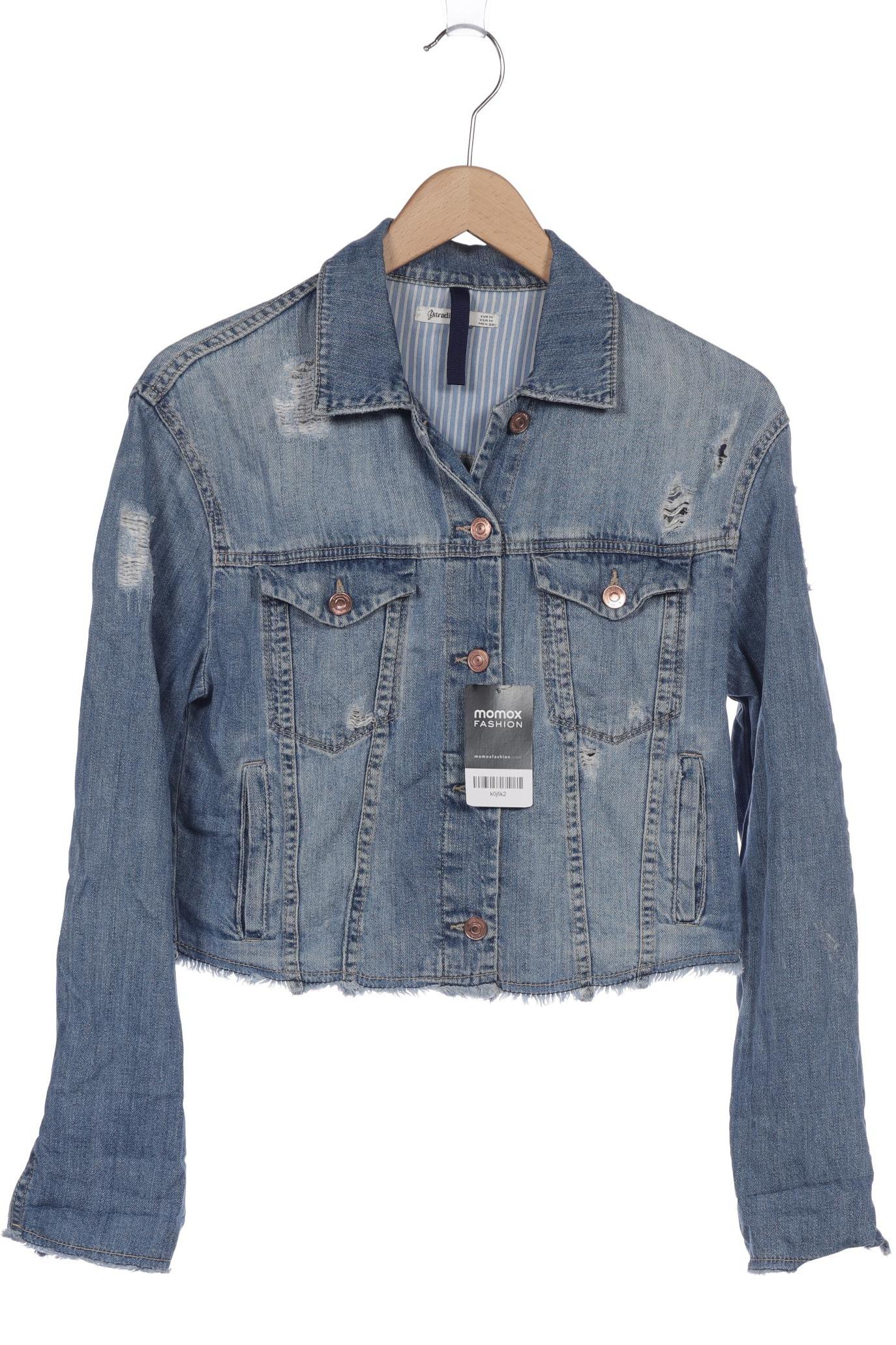

Stradivarius Damen Jacke, blau, Gr. 38
