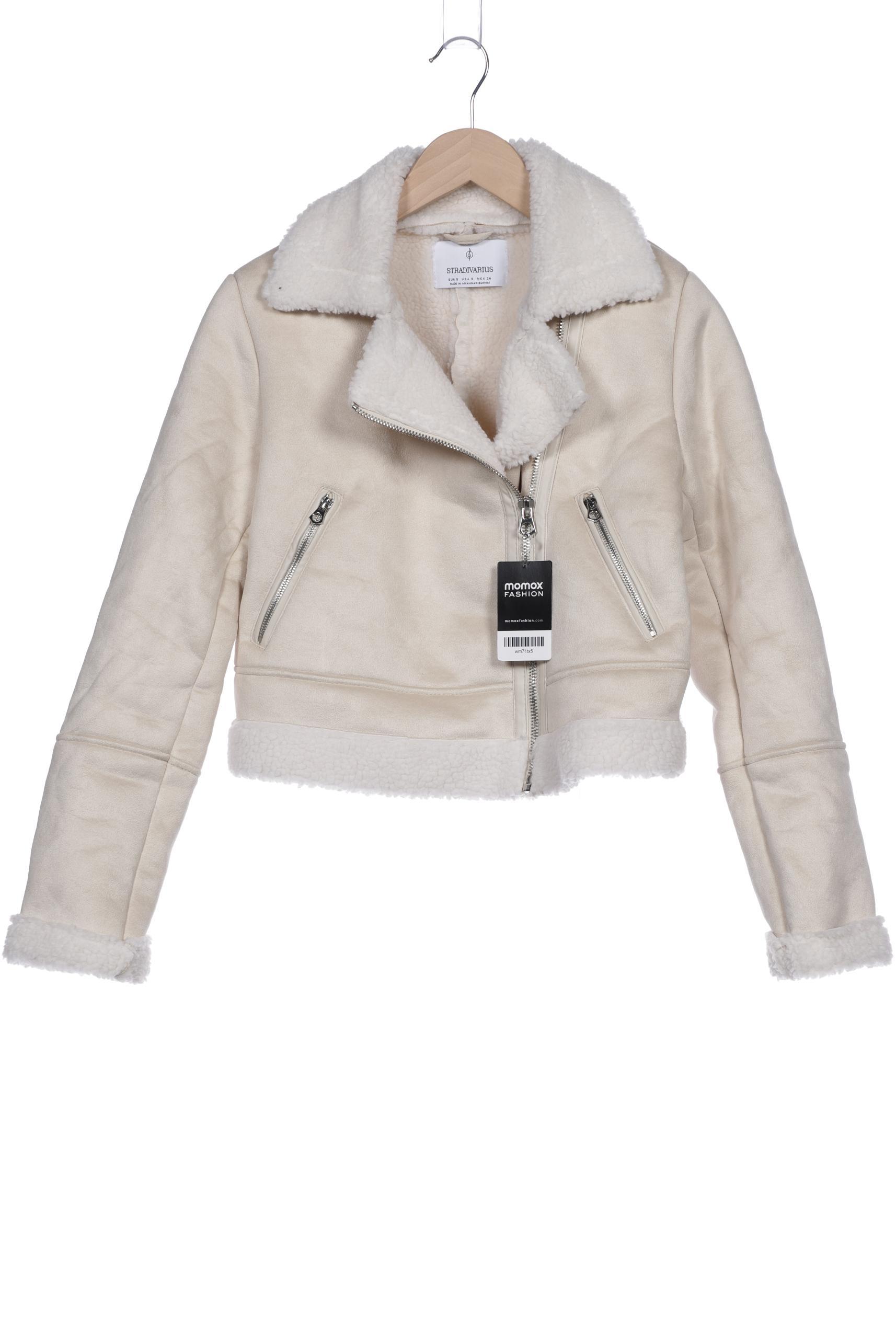 

Stradivarius Damen Jacke, beige, Gr. 36