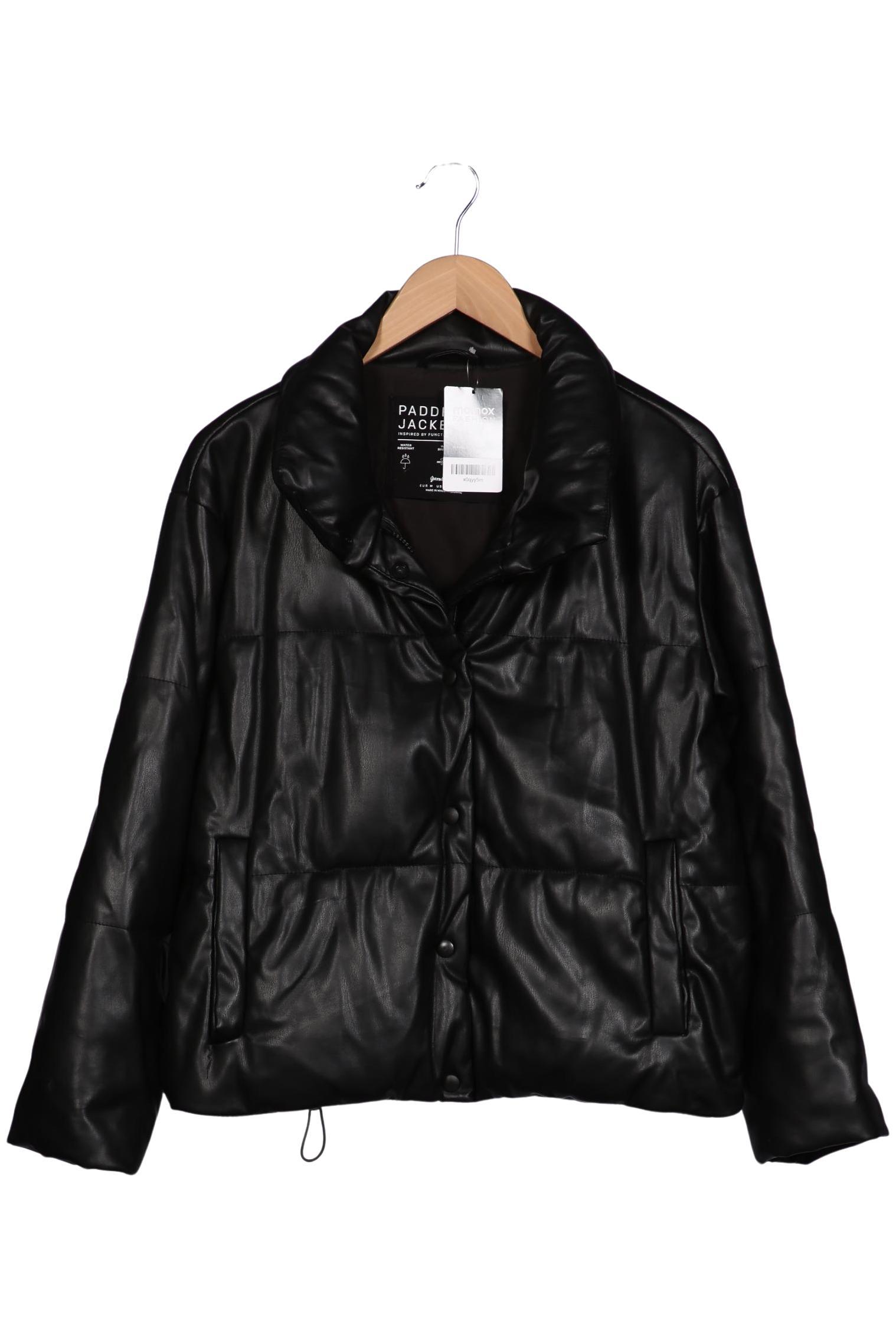

Stradivarius Damen Jacke, schwarz, Gr. 38