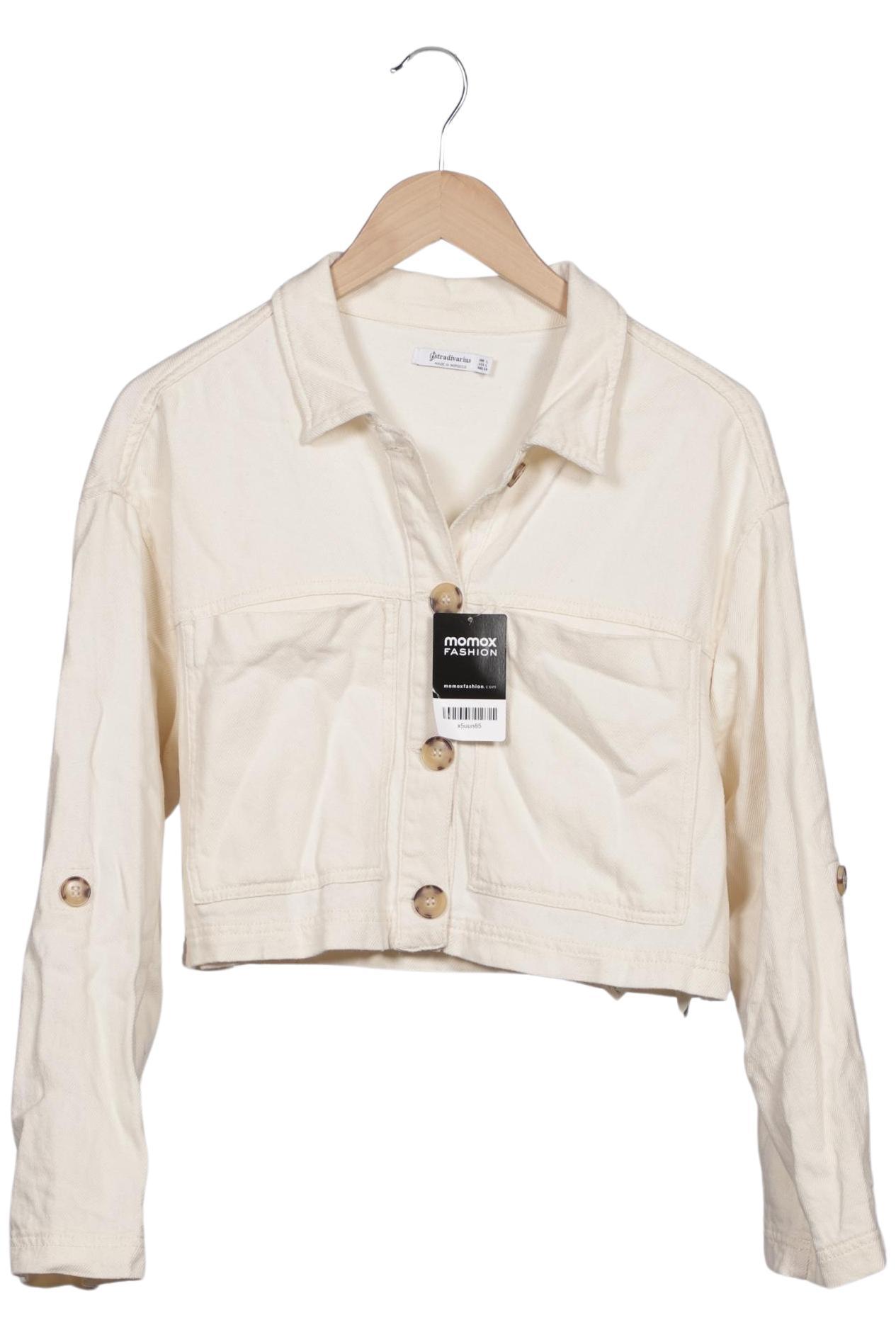

Stradivarius Damen Jacke, cremeweiß, Gr. 42