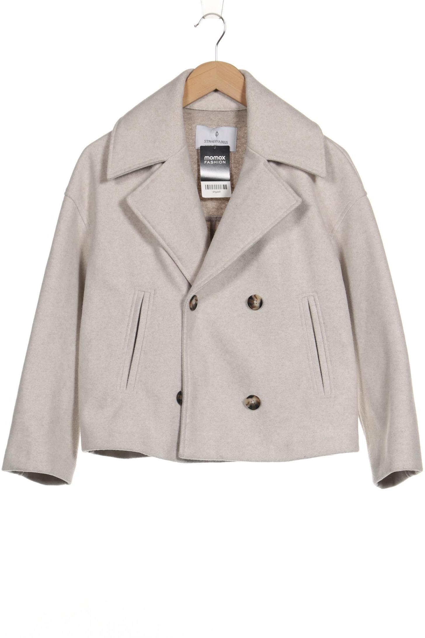 

Stradivarius Damen Jacke, cremeweiß, Gr. 34