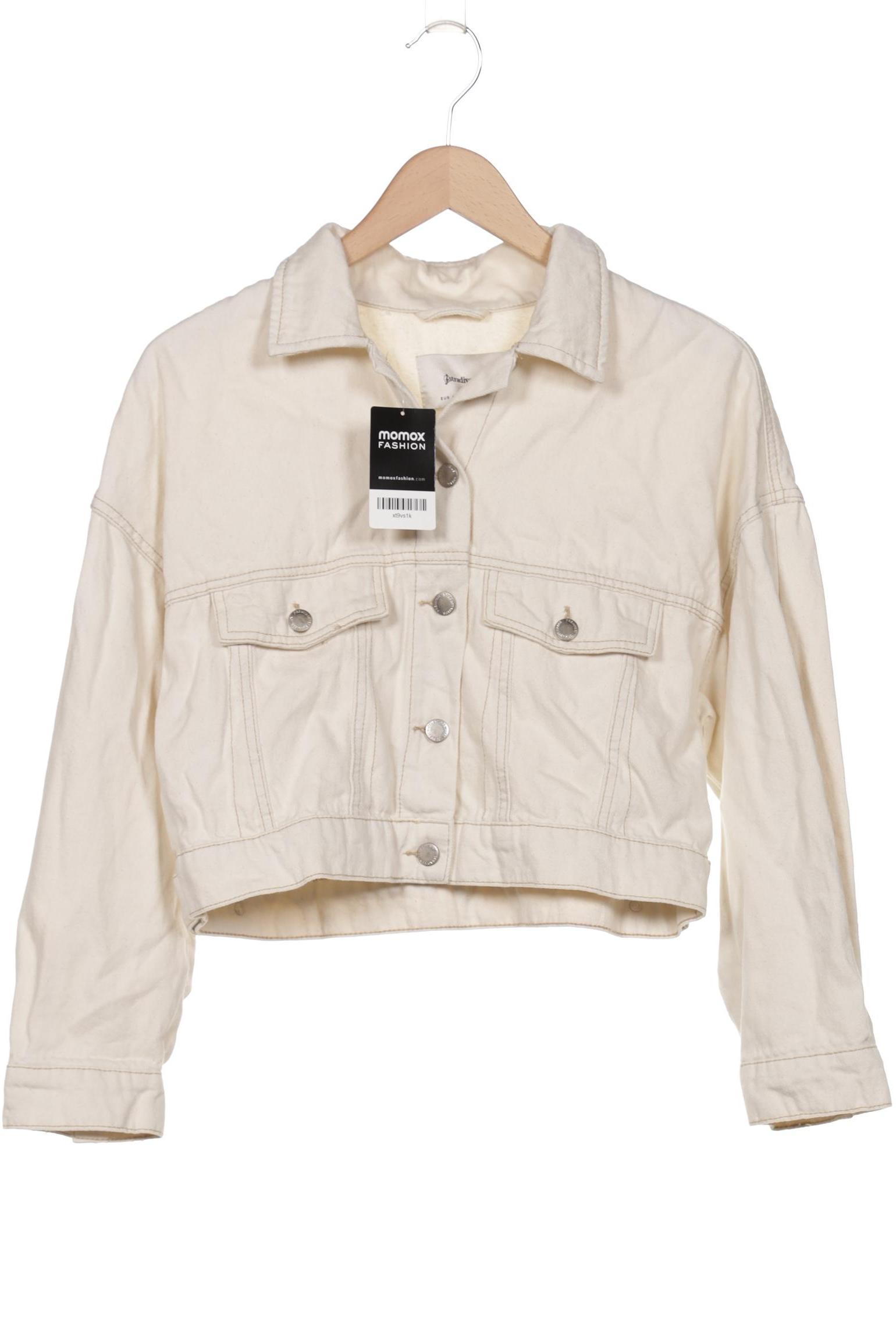 

Stradivarius Damen Jacke, cremeweiß, Gr. 42