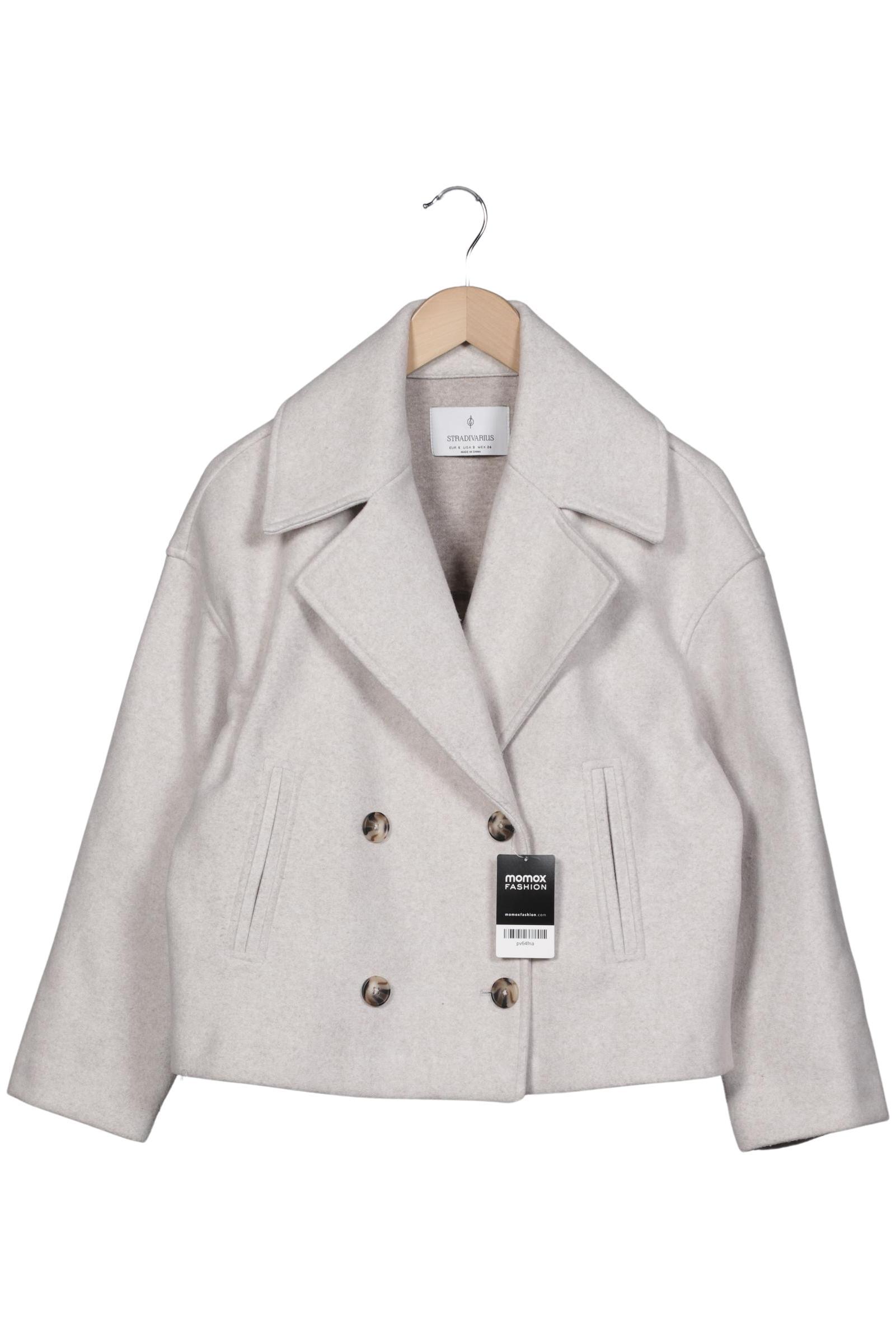 

Stradivarius Damen Jacke, cremeweiß, Gr. 36