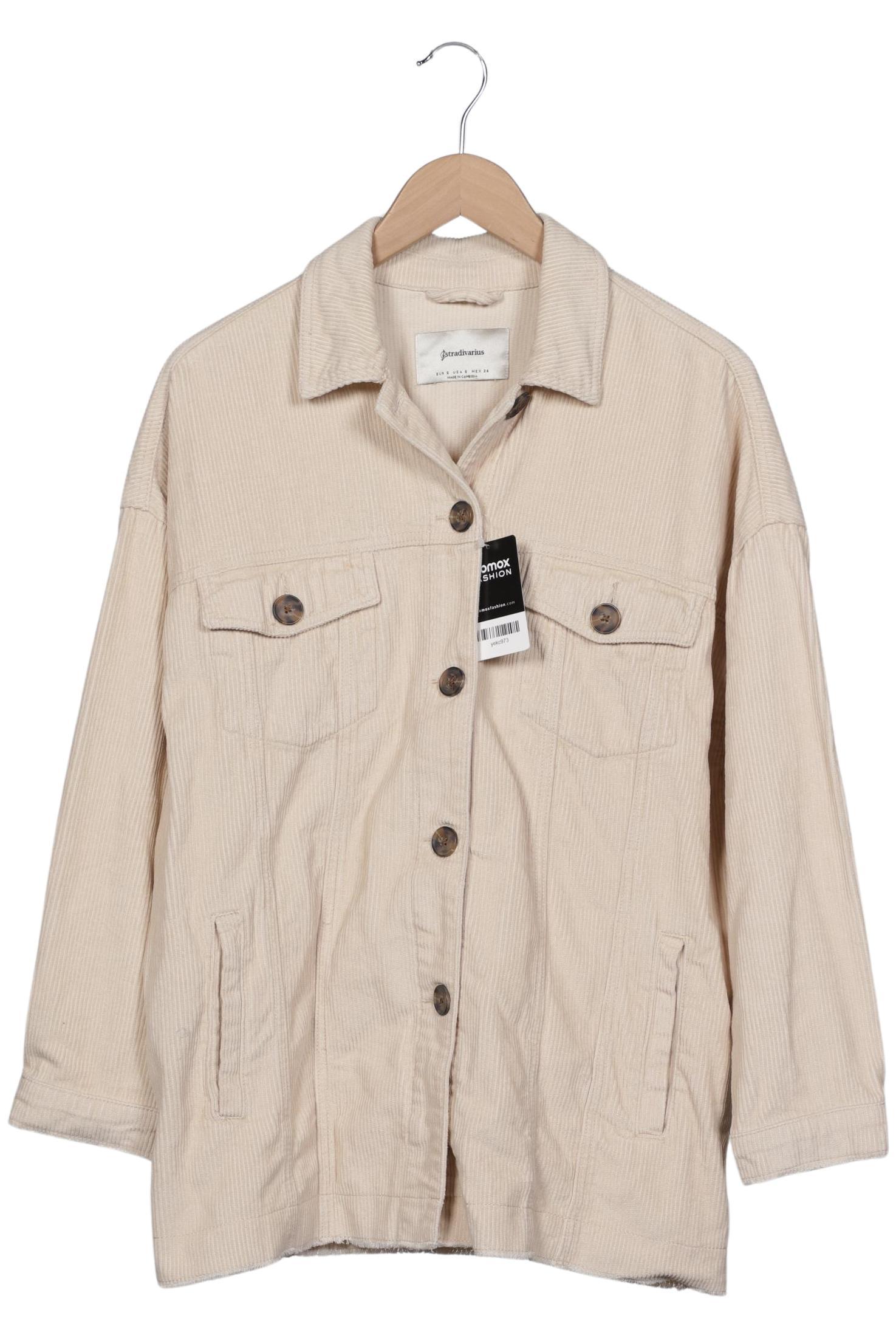 

Stradivarius Damen Jacke, beige, Gr. 36