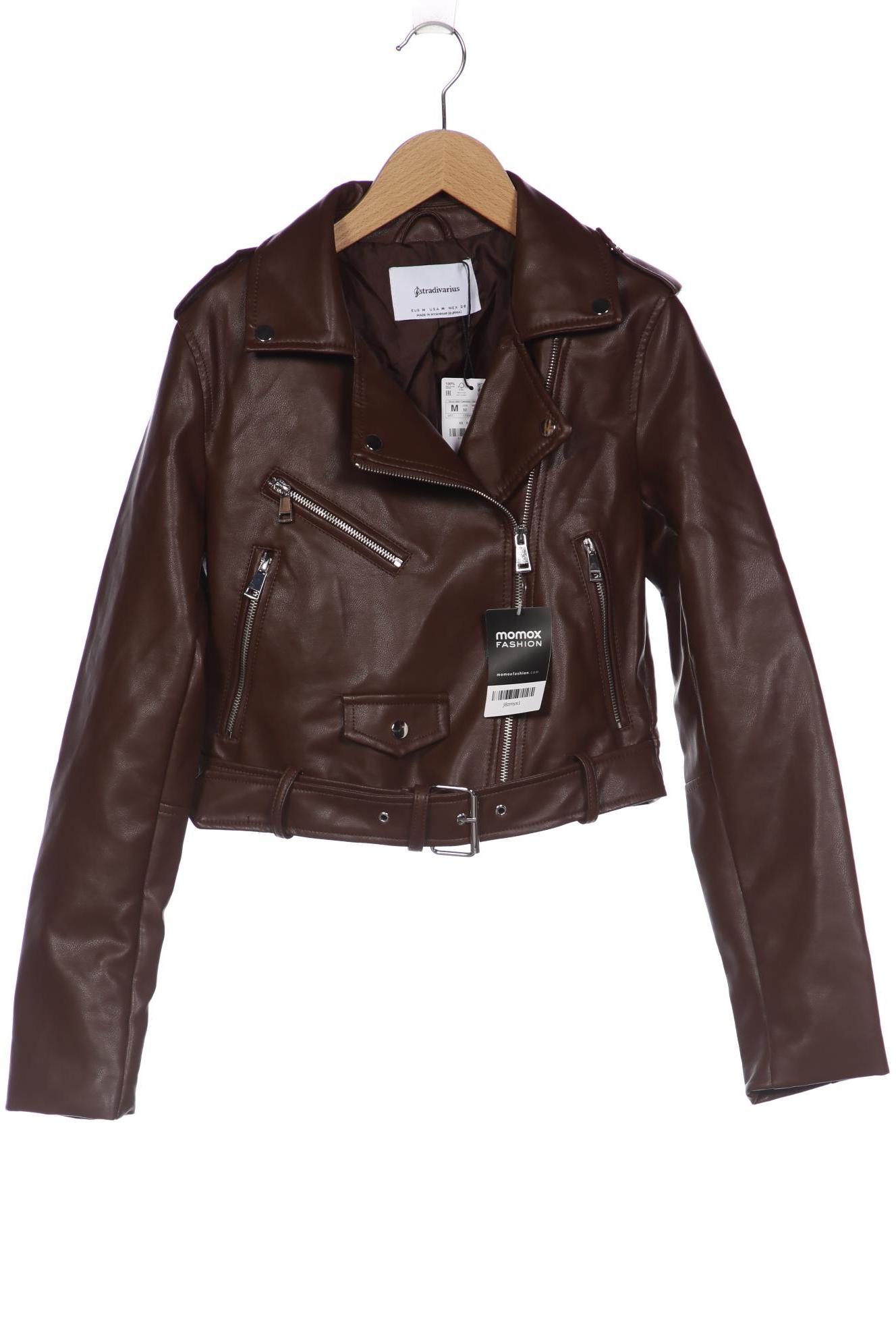 

Stradivarius Damen Jacke, braun, Gr. 38