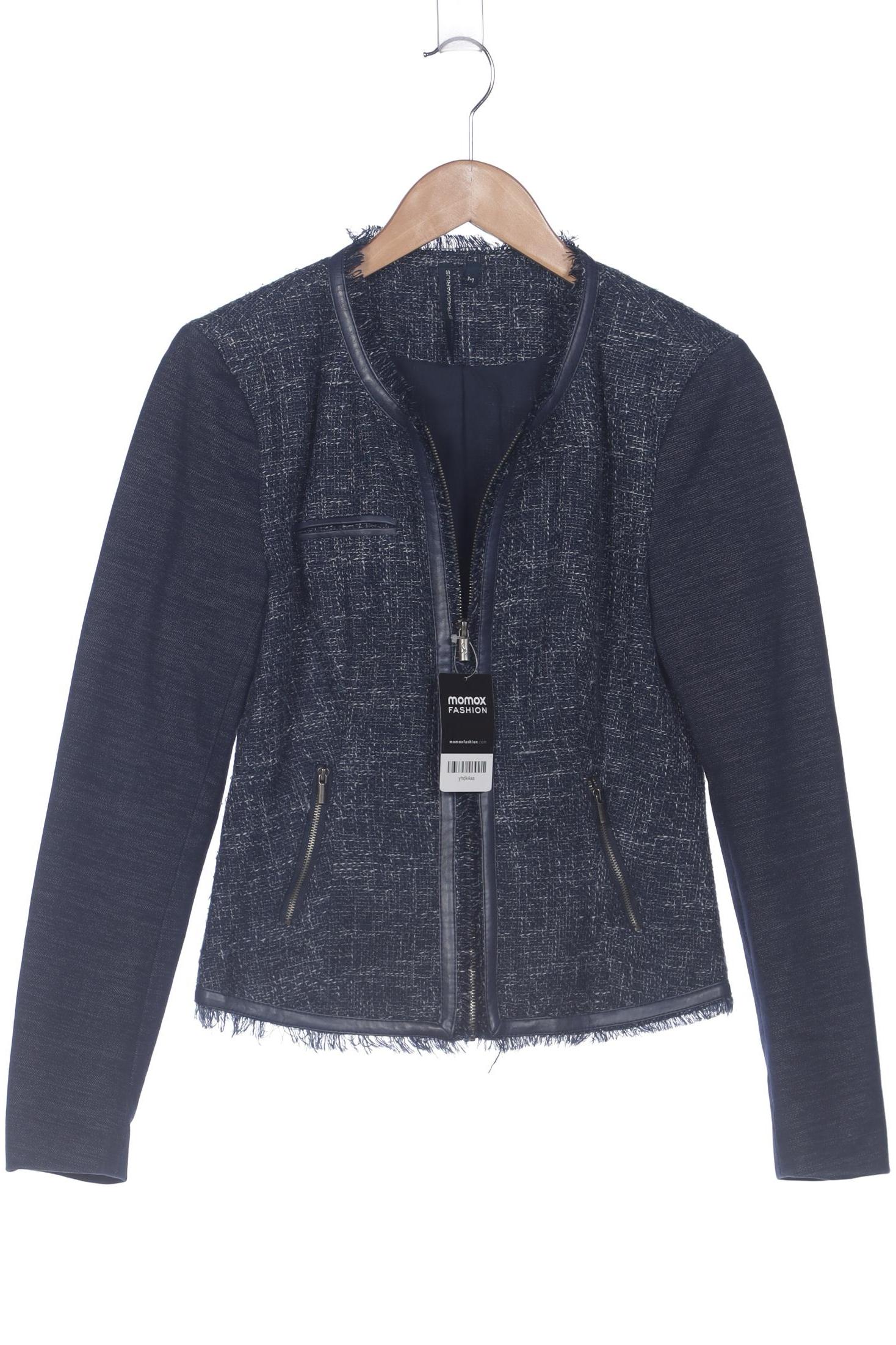 

Stradivarius Damen Jacke, marineblau, Gr. 38