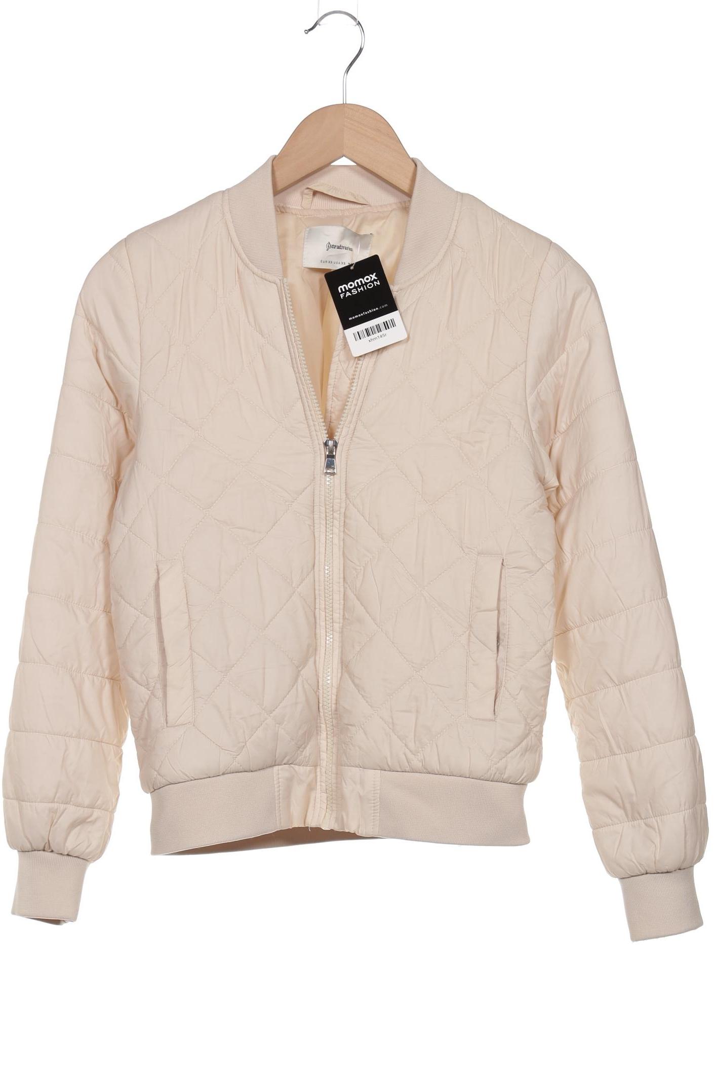 

Stradivarius Damen Jacke, cremeweiß, Gr. 34