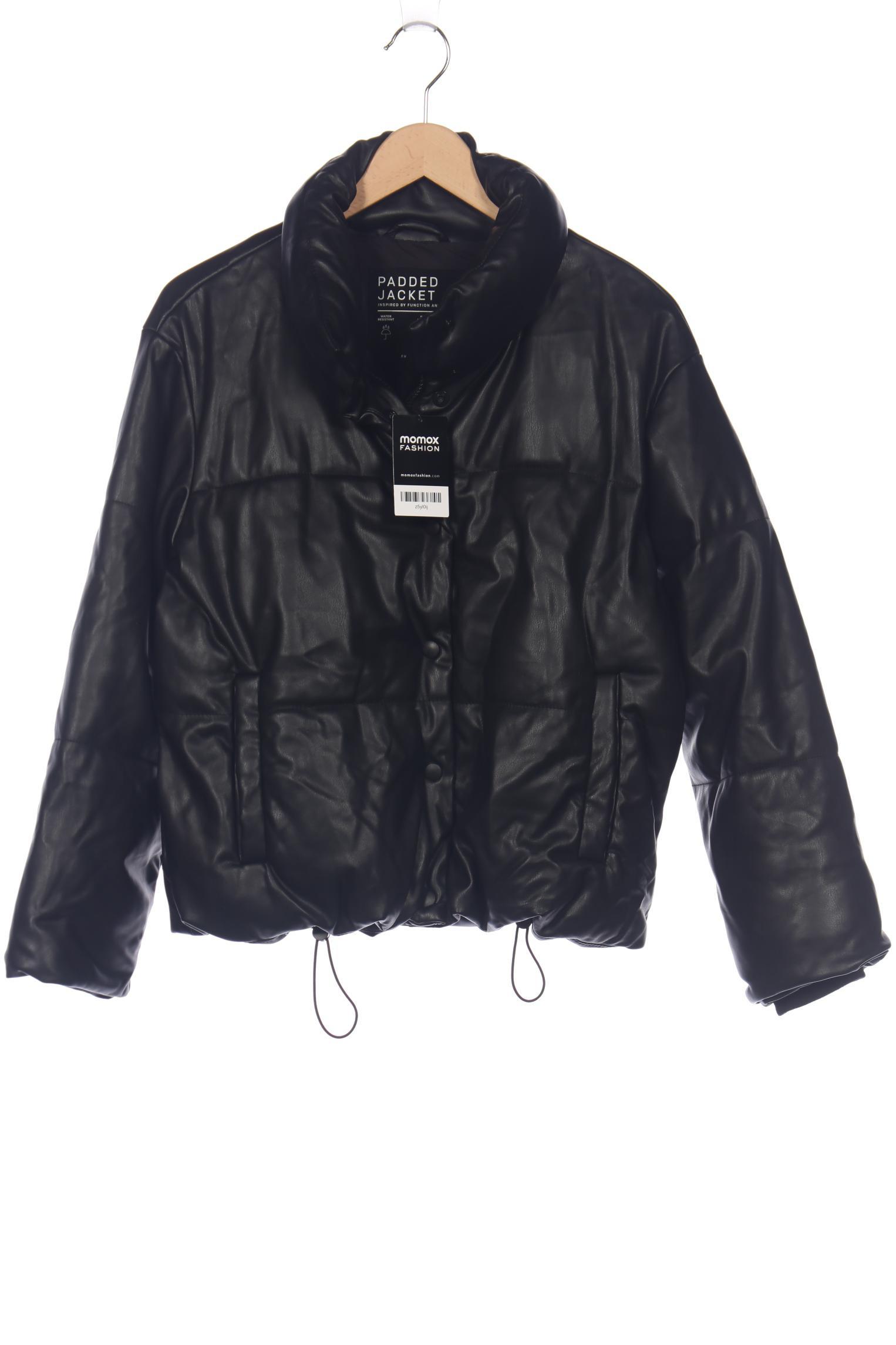 

Stradivarius Damen Jacke, schwarz, Gr. 38